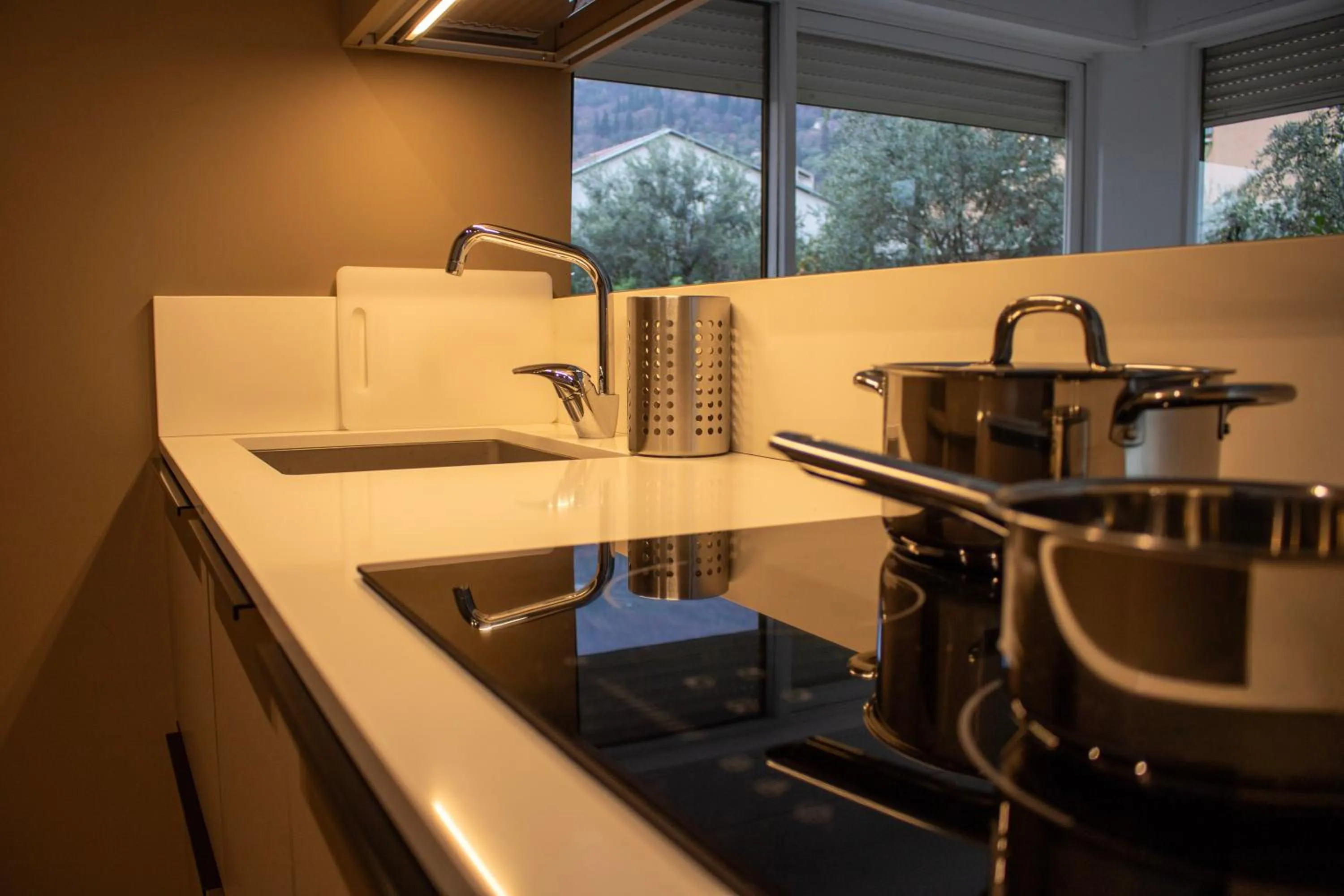 Kitchen or kitchenette in Hotel Spiaggia d'Oro - Charme & Boutique by Double Hospitality