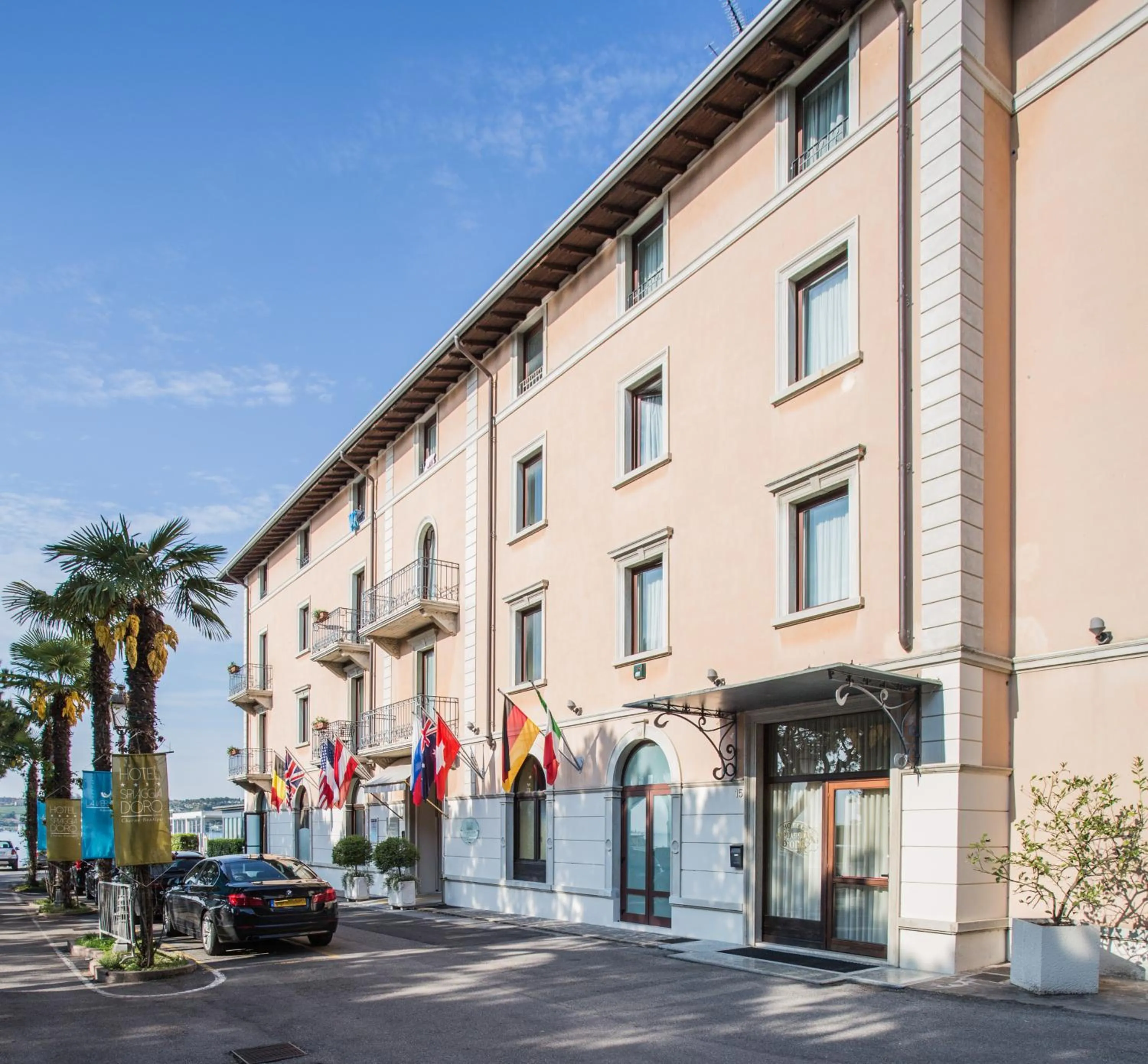 Facade/entrance in Hotel Spiaggia d'Oro - Charme & Boutique - Garda Lake Collection