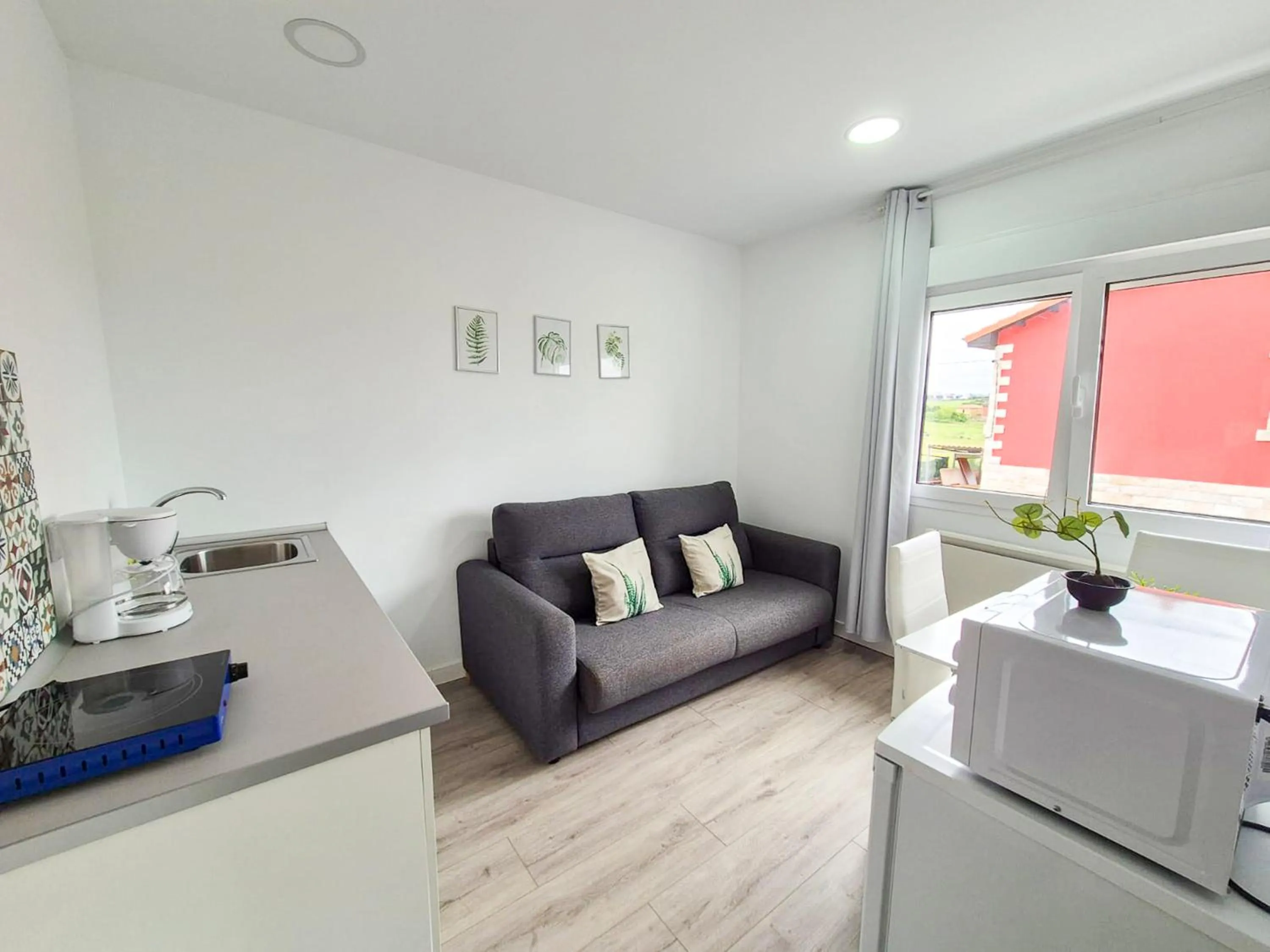 Kitchen or kitchenette in La Maruca Beach Santander 3000