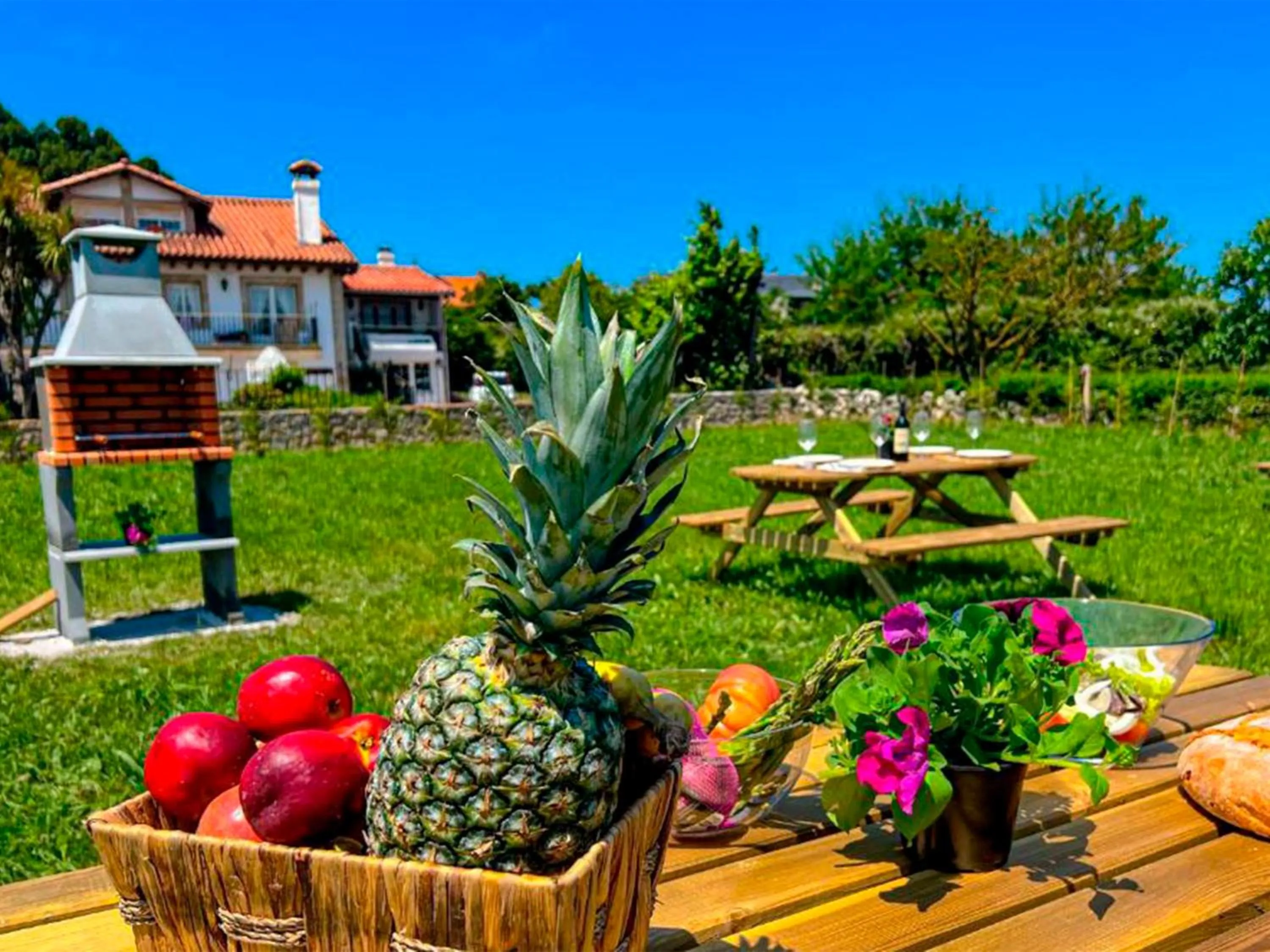 Garden in La Maruca Beach Santander 3000