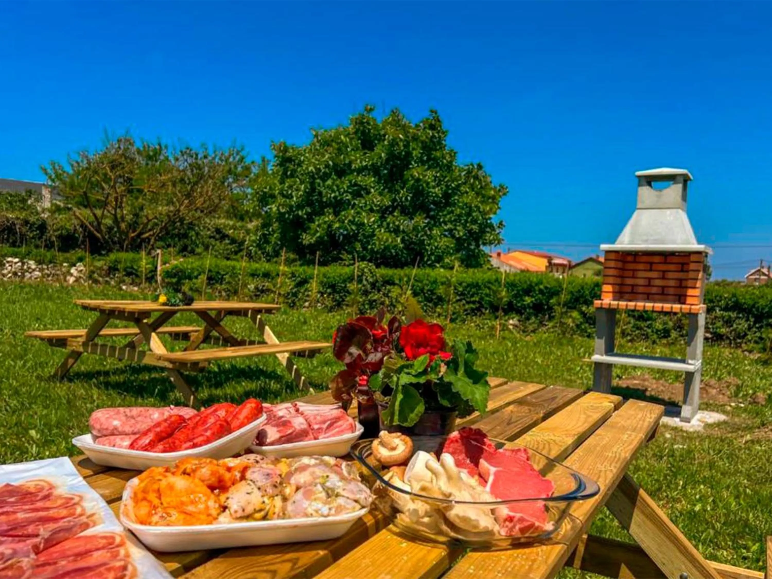 Garden in La Maruca Beach Santander 3000