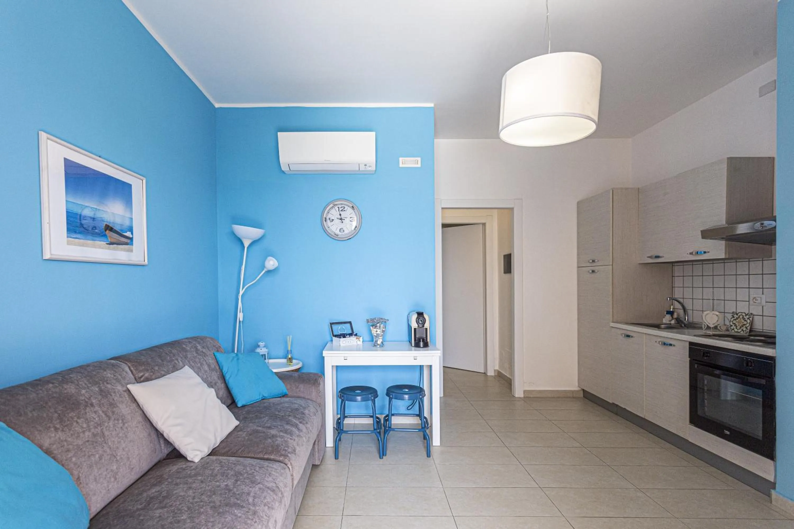 Kitchen or kitchenette in Stella del mare Apartments