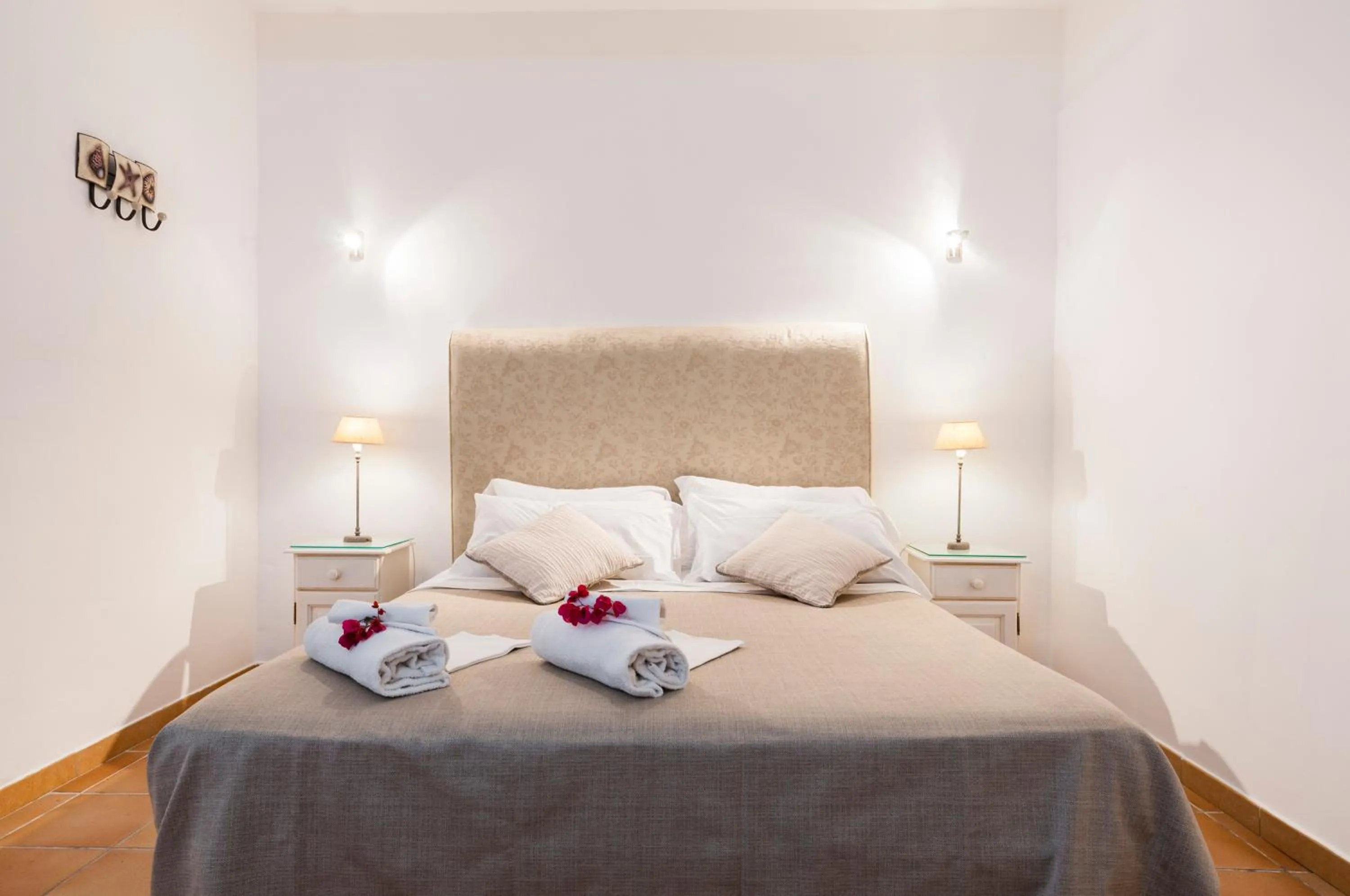 Bed in Stella del mare Apartments