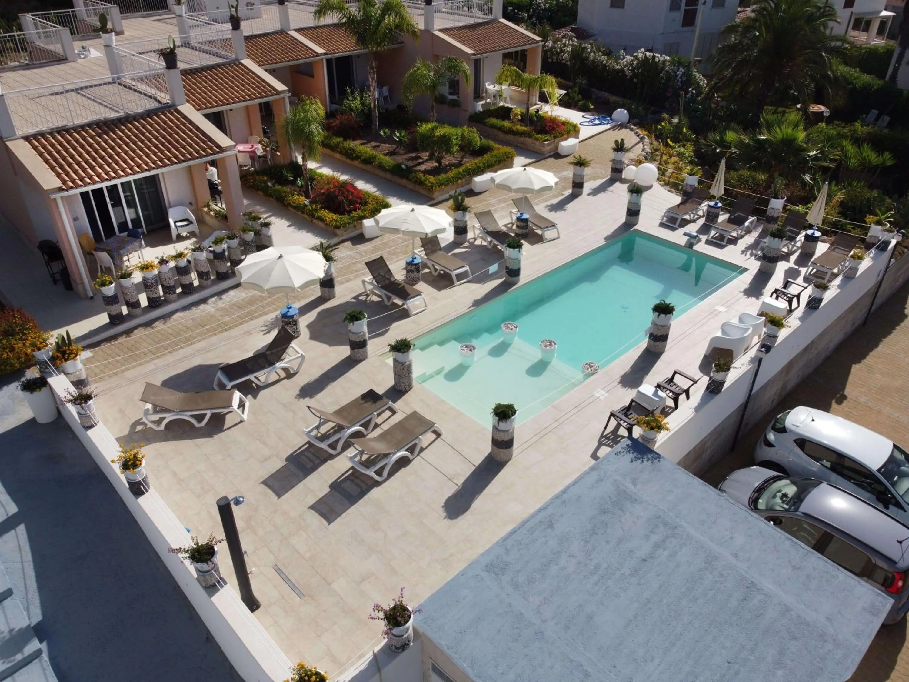 Swimming pool in Stella del mare Apartments