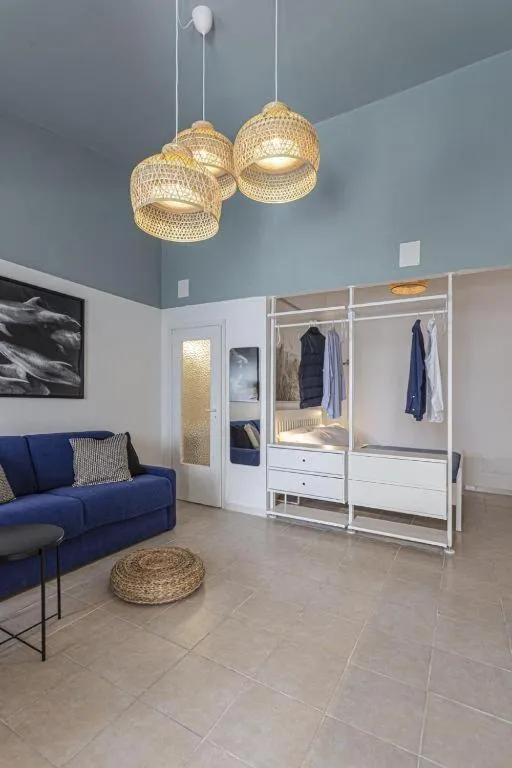 Bed in Stella del mare Apartments