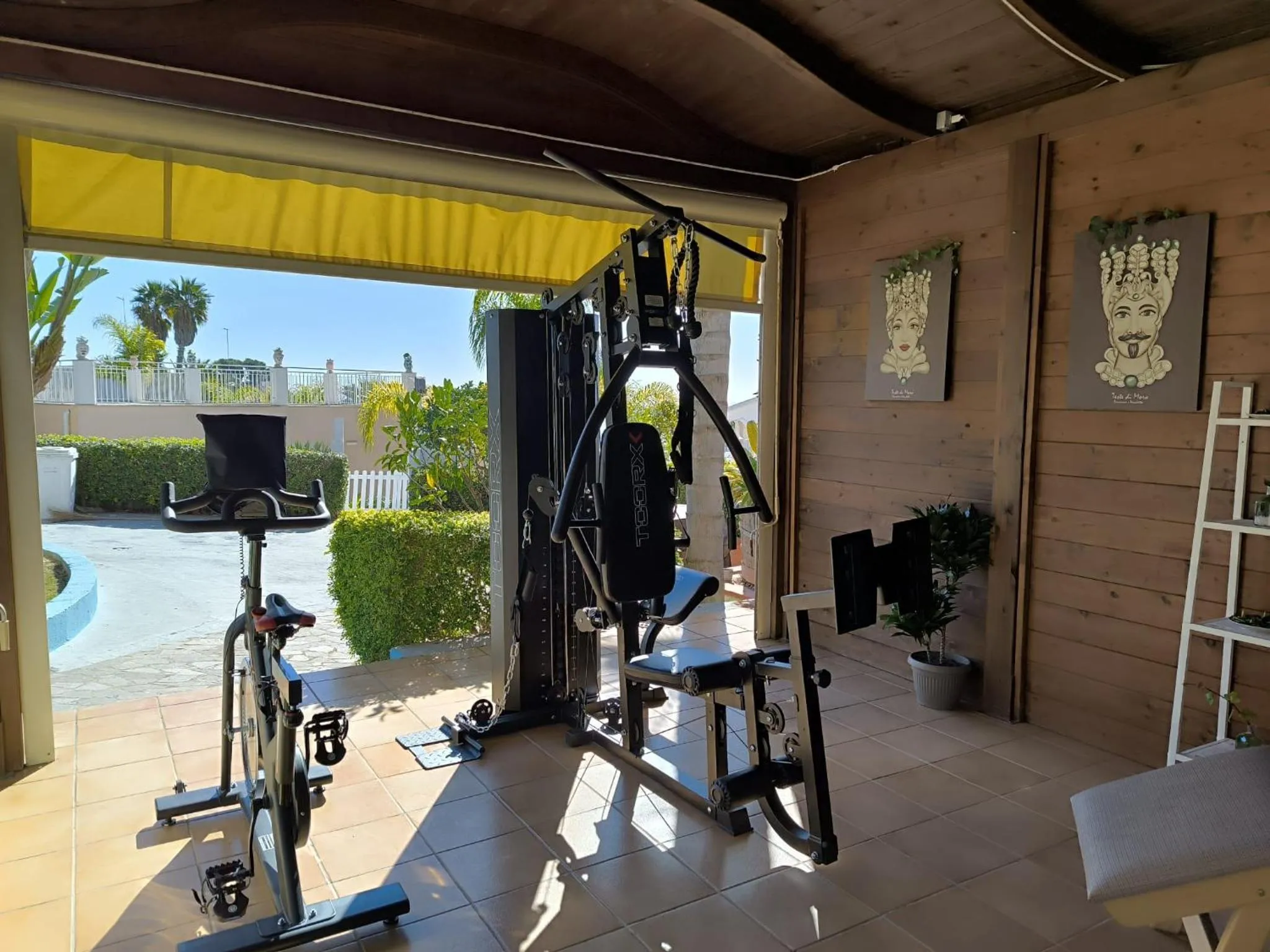 Fitness centre/facilities in Stella del mare Apartments