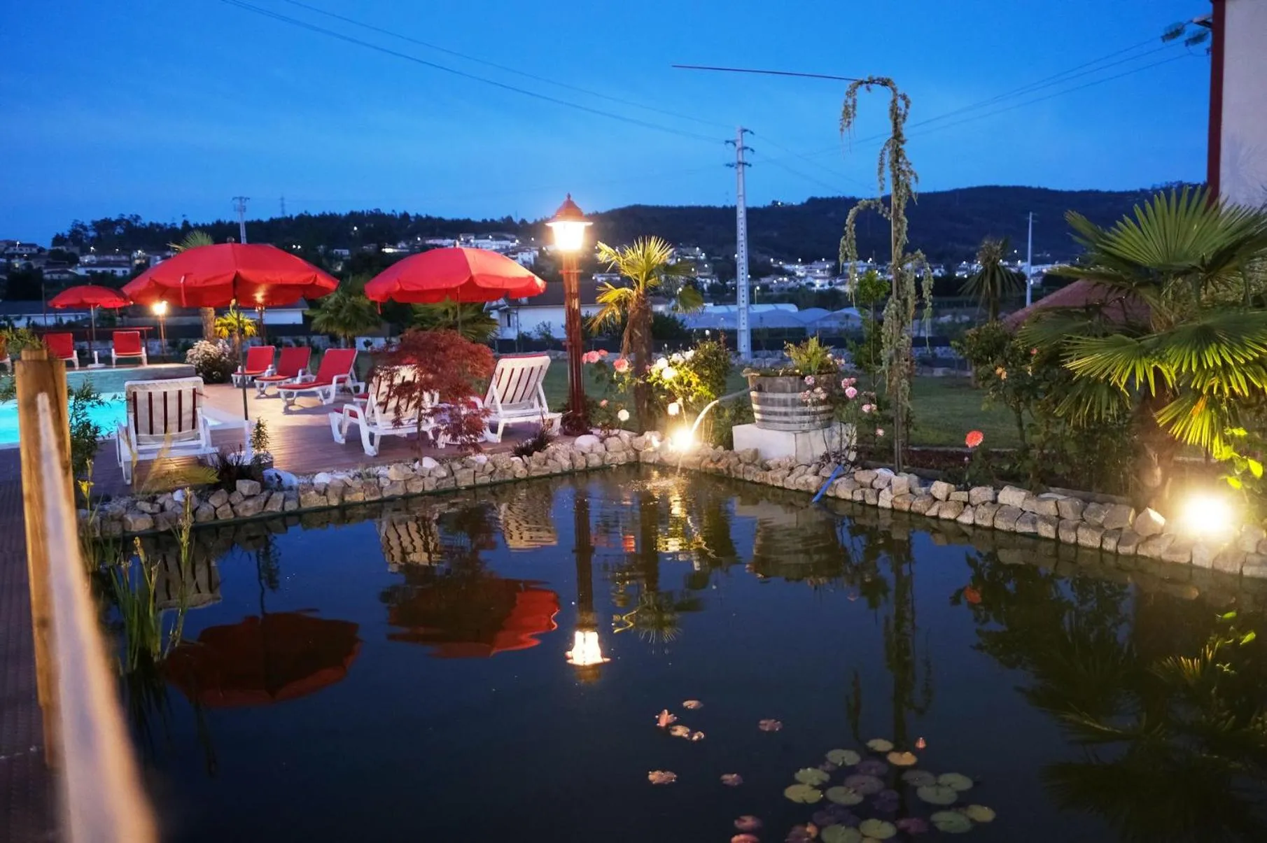 Lake view in Aldeia da Quinta do Paço - Turismo rural Santo Tirso