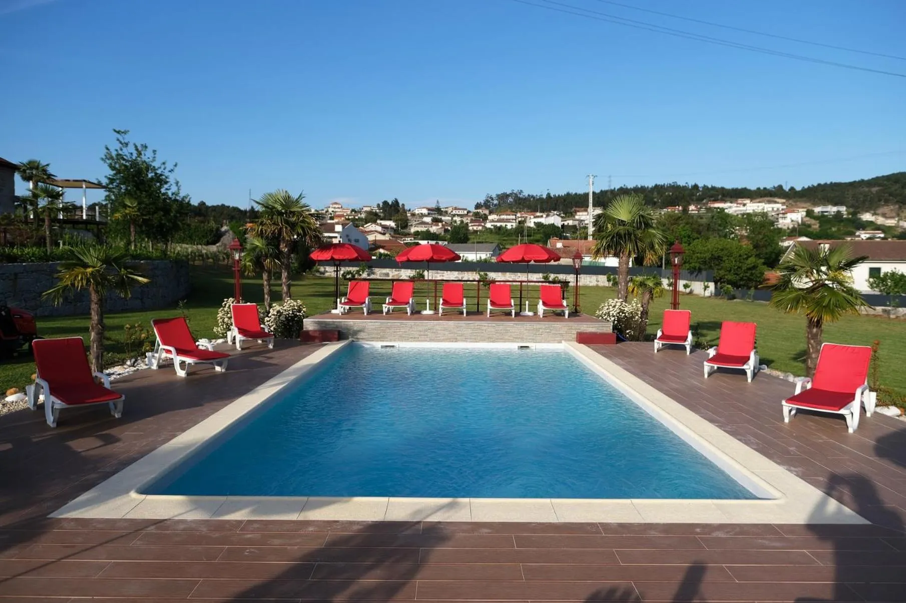 Pool view in Aldeia da Quinta do Paço - Turismo rural Santo Tirso
