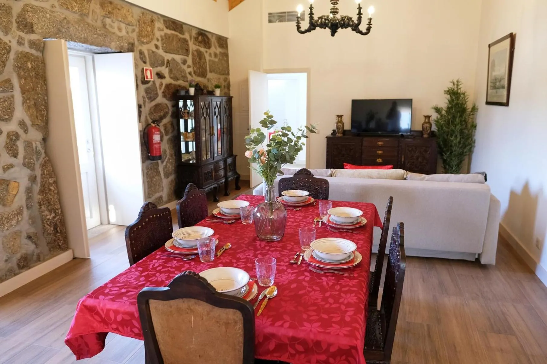 Living room in Aldeia da Quinta do Paço - Turismo rural Santo Tirso