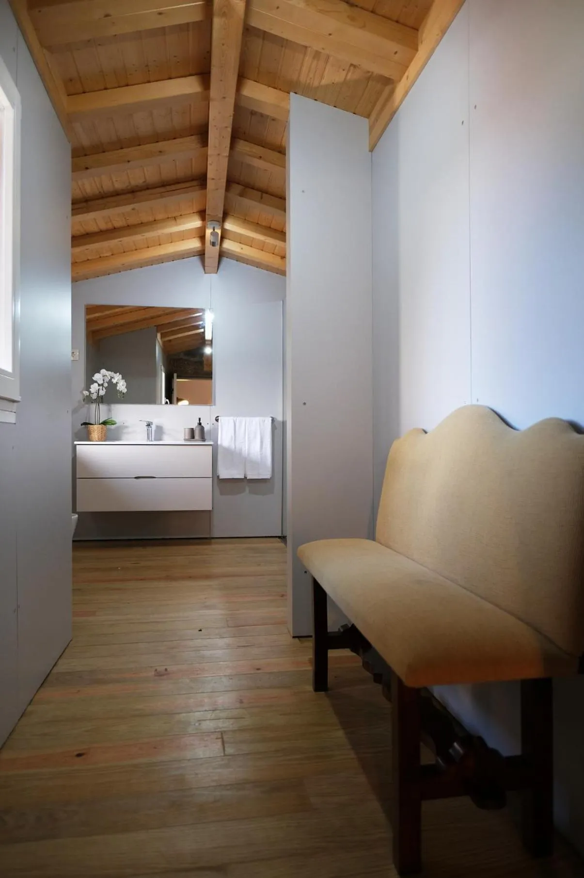 Bathroom, Bed in Aldeia da Quinta do Paço - Turismo rural Santo Tirso