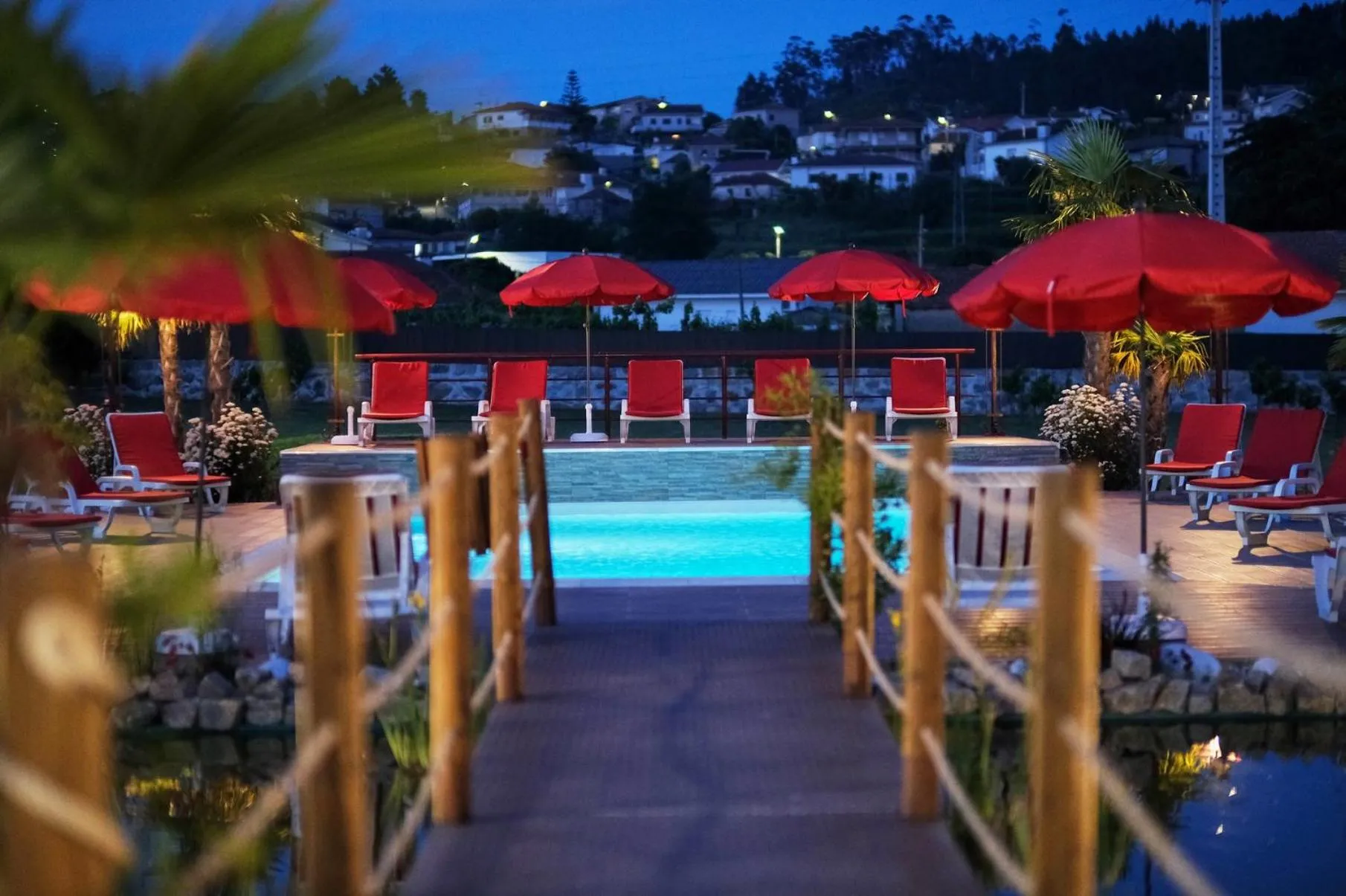 Pool view in Aldeia da Quinta do Paço - Turismo rural Santo Tirso