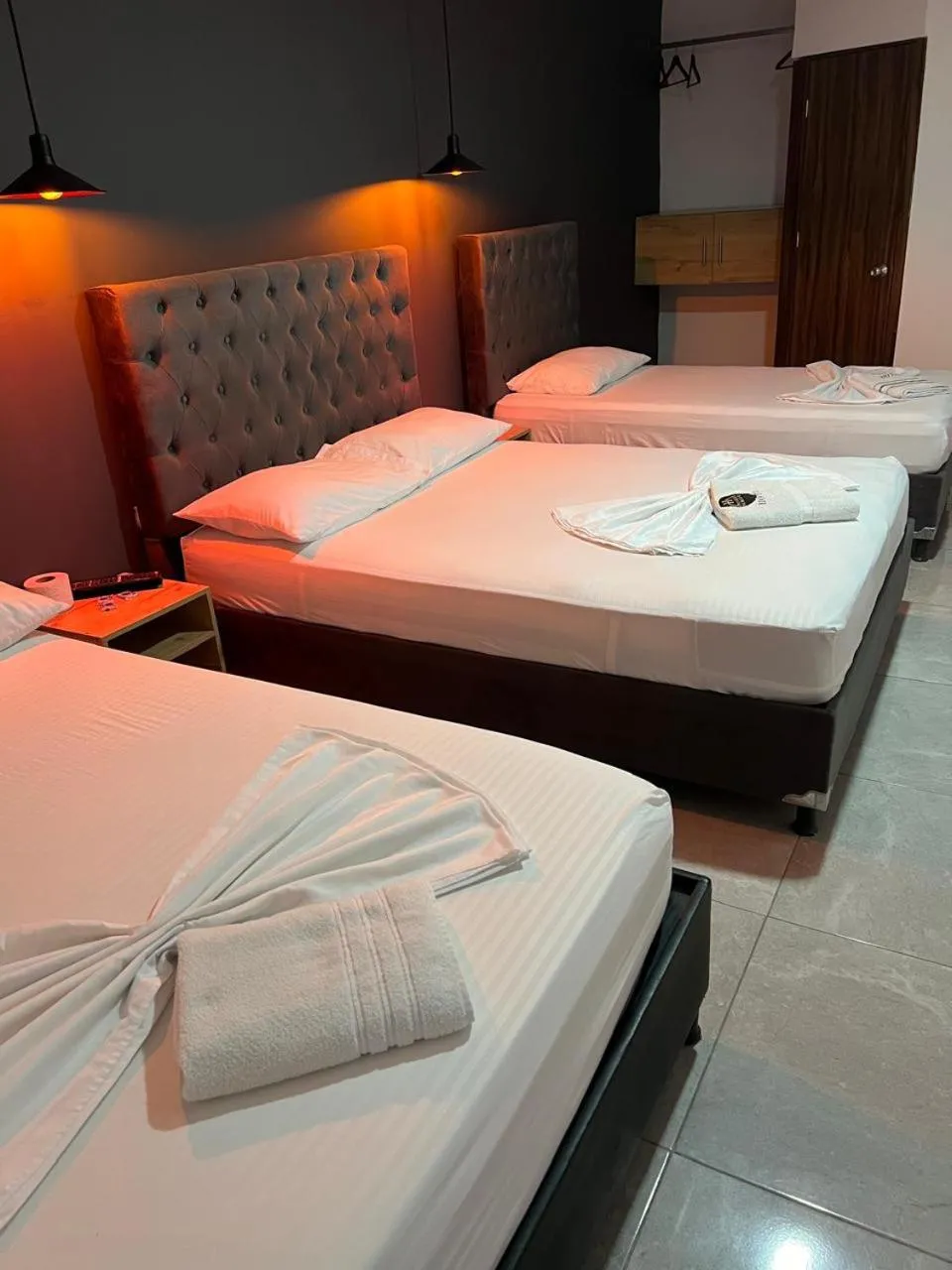Bed in Hotel Almalu
