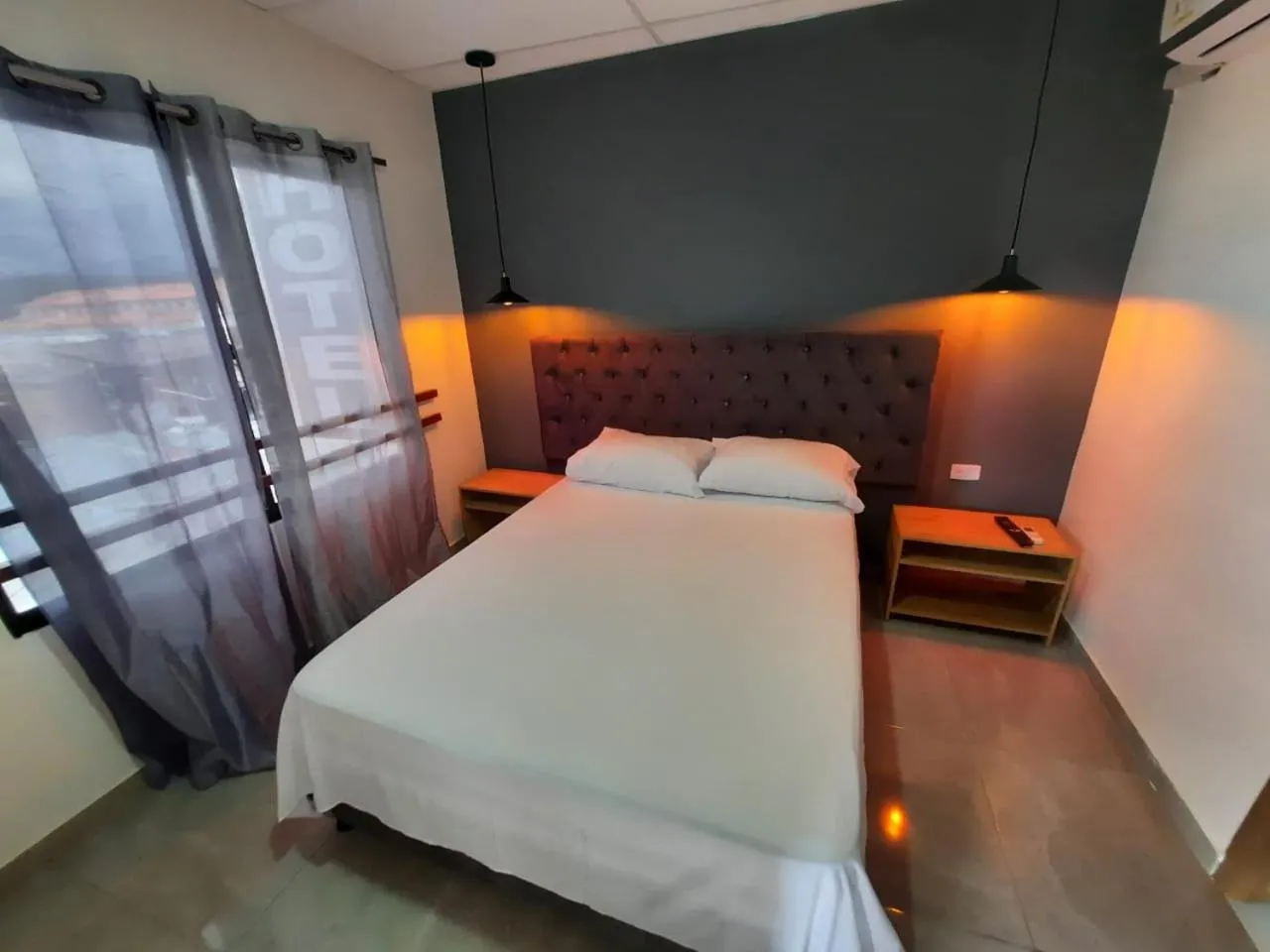 Bed in Hotel Almalu
