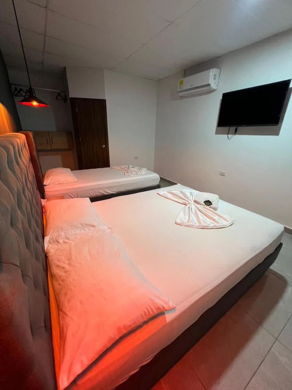 Bed in Hotel Almalu