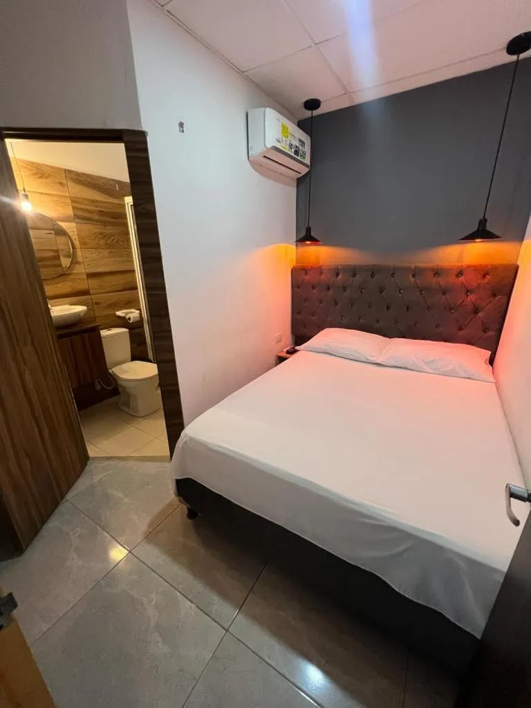 Bed in Hotel Almalu