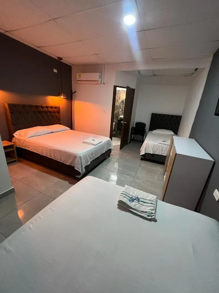 Bed in Hotel Almalu