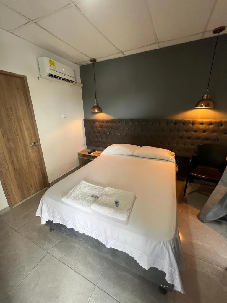 Bed in Hotel Almalu