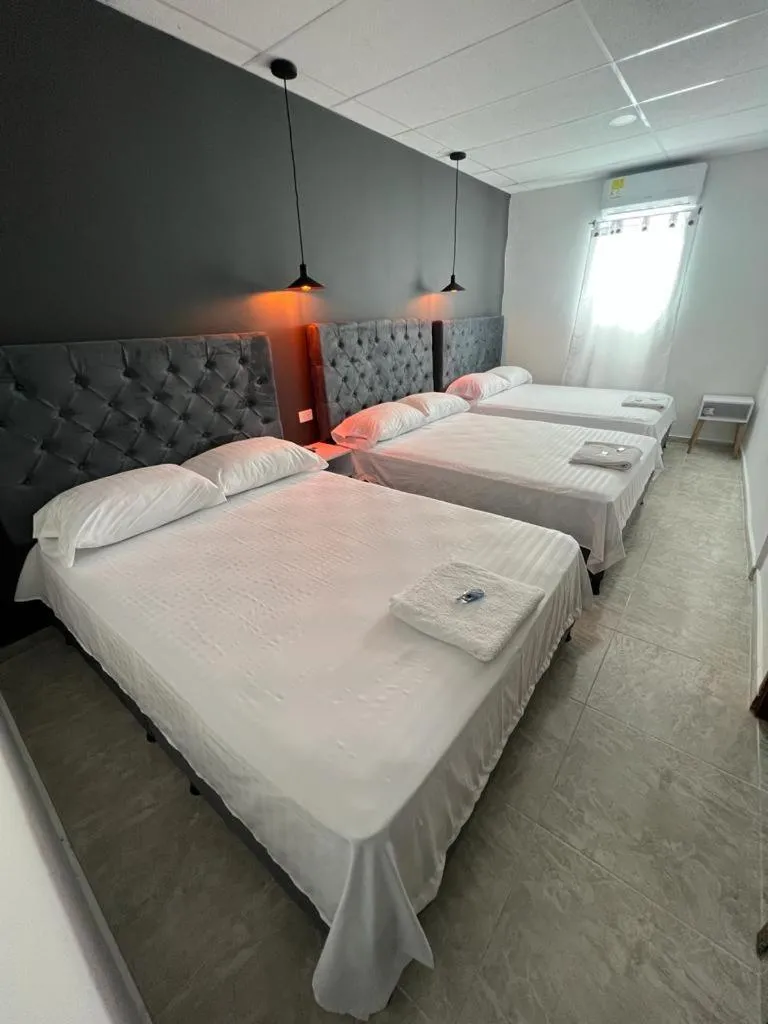 Bed in Hotel Almalu