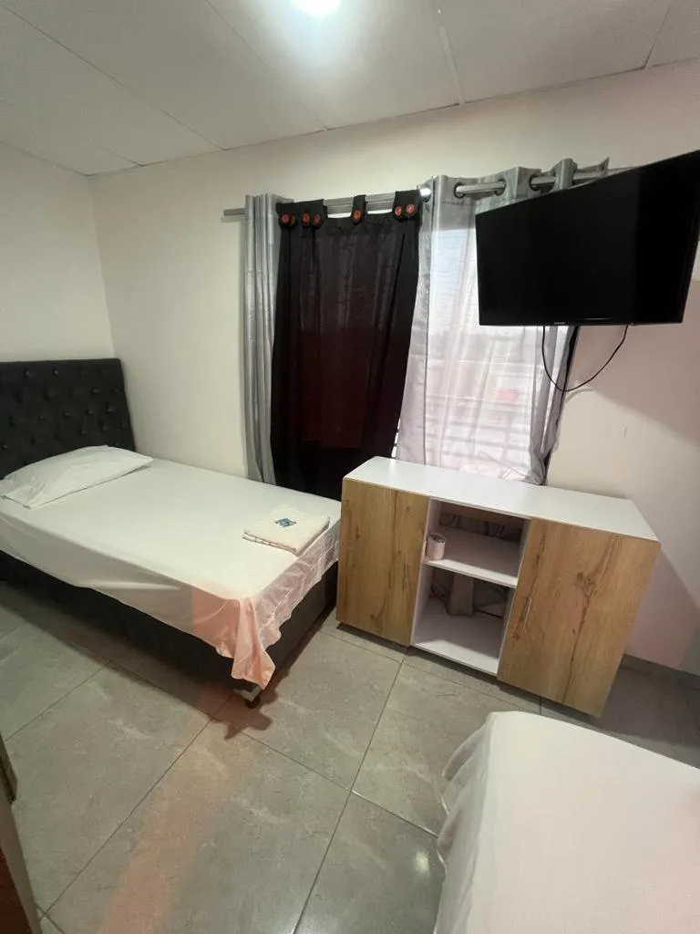 Bed in Hotel Almalu