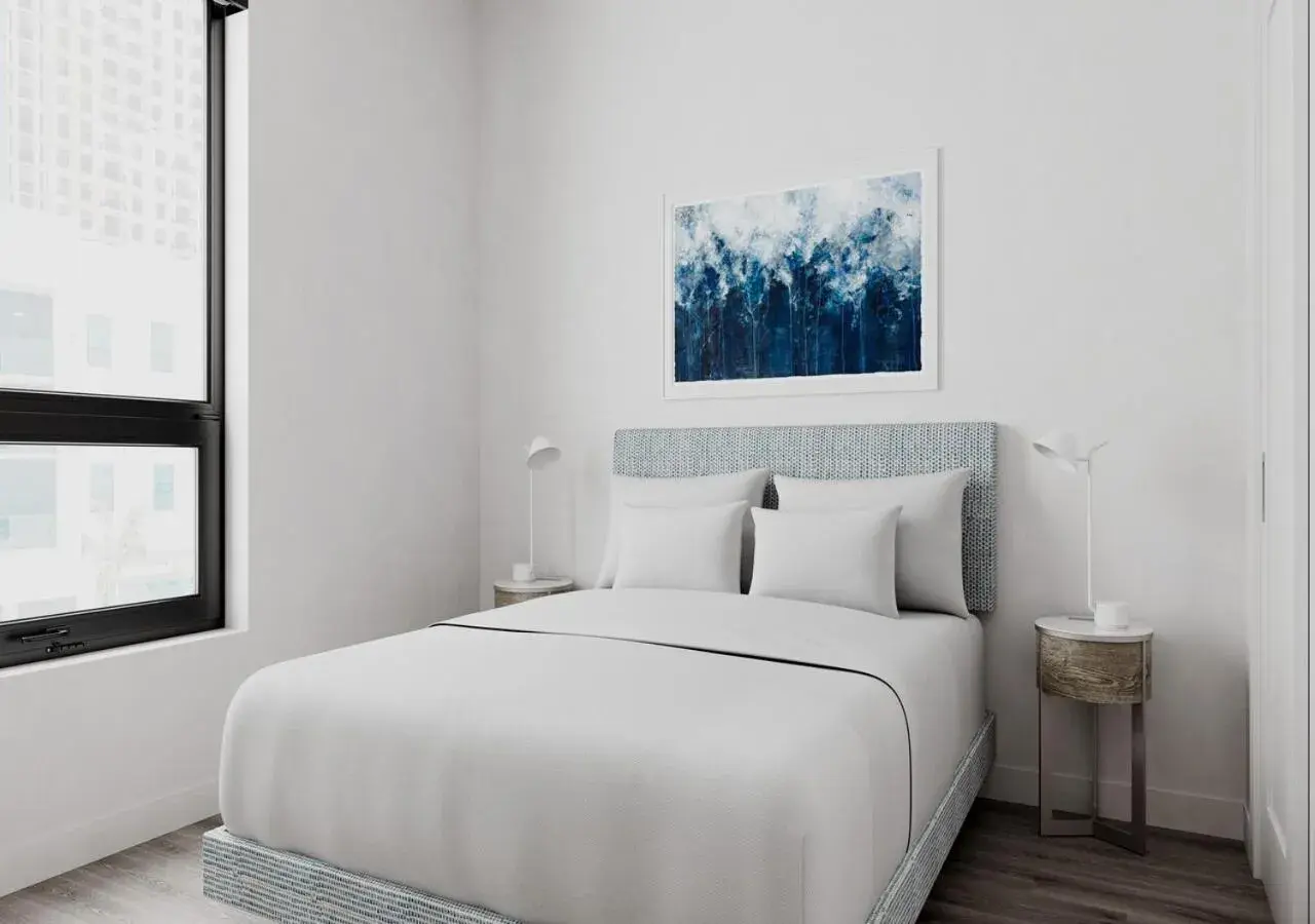 Bed in AKA West Palm Bed in AKA West Palm