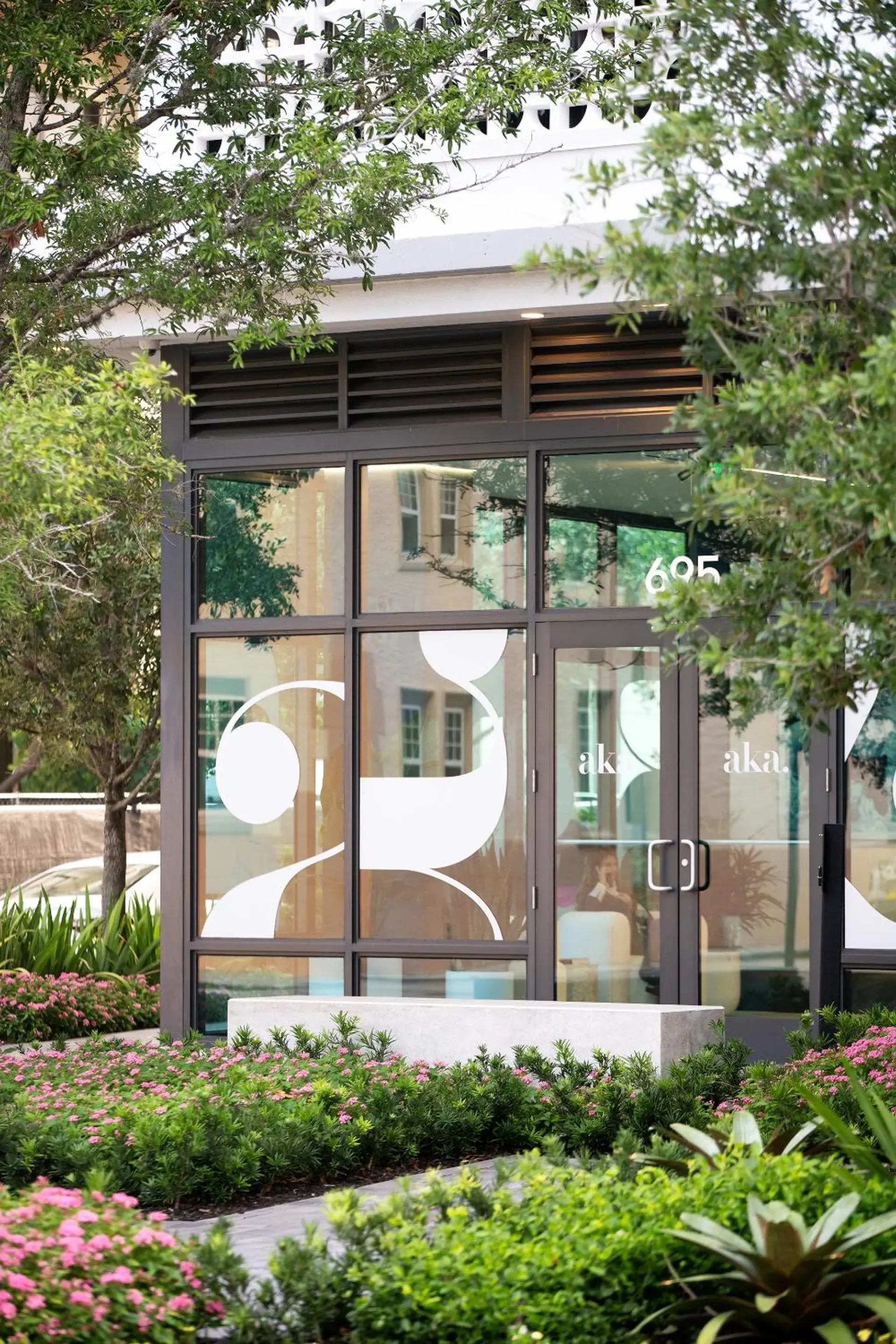 Facade/entrance in AKA West Palm Facade/entrance in AKA West Palm