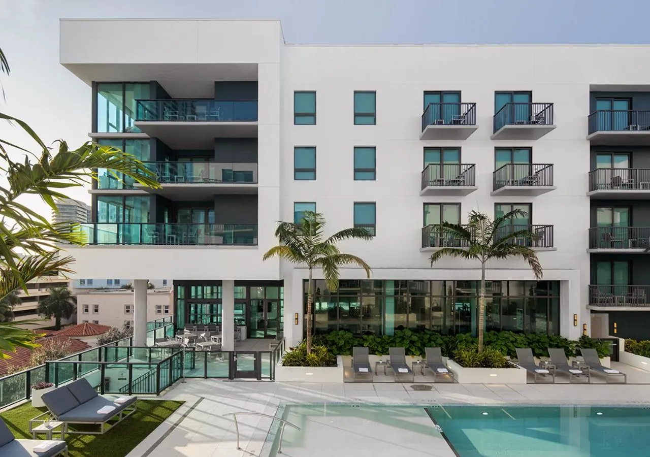 Swimming pool in AKA West Palm