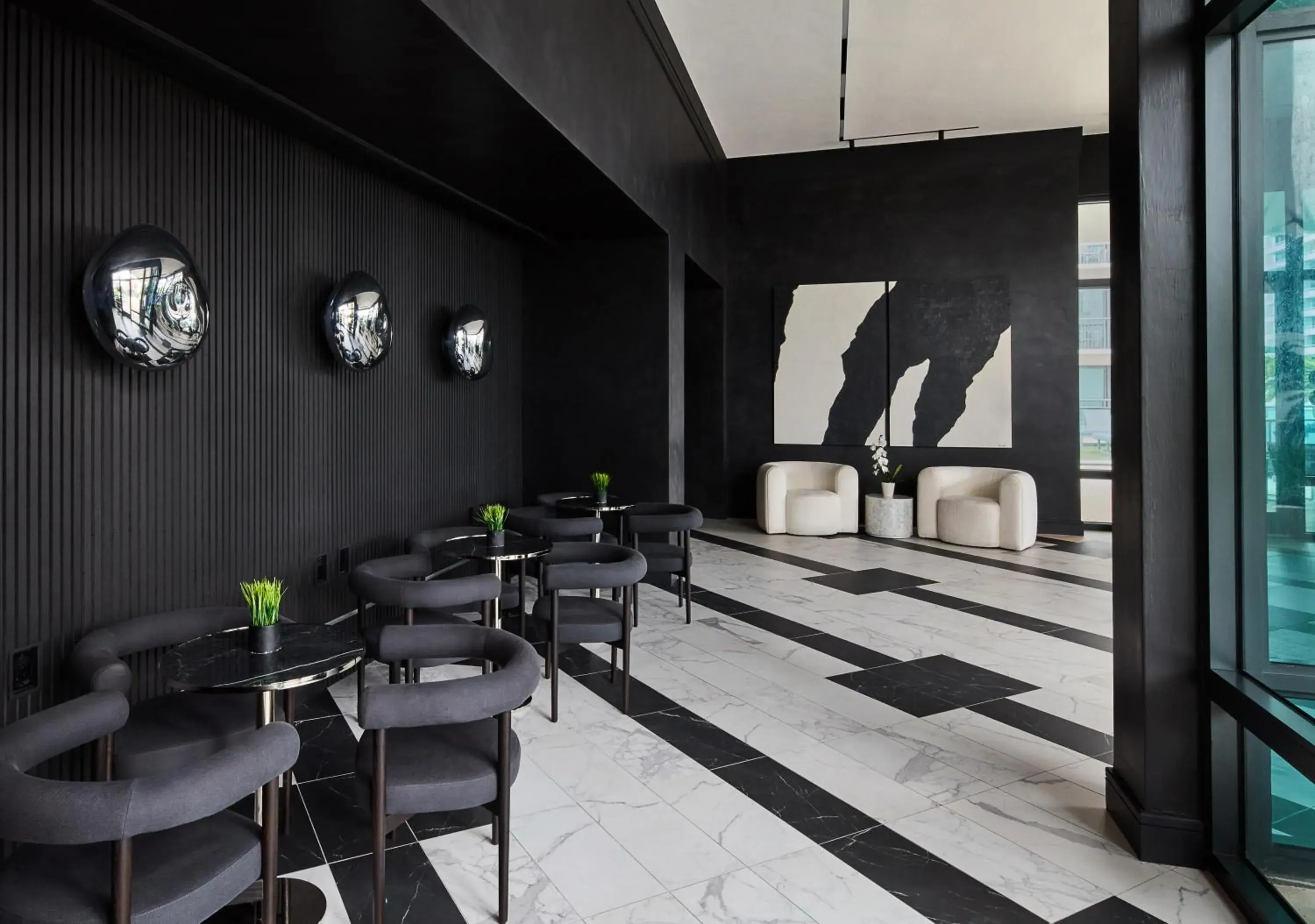 Lounge or bar in AKA West Palm Lounge or bar in AKA West Palm