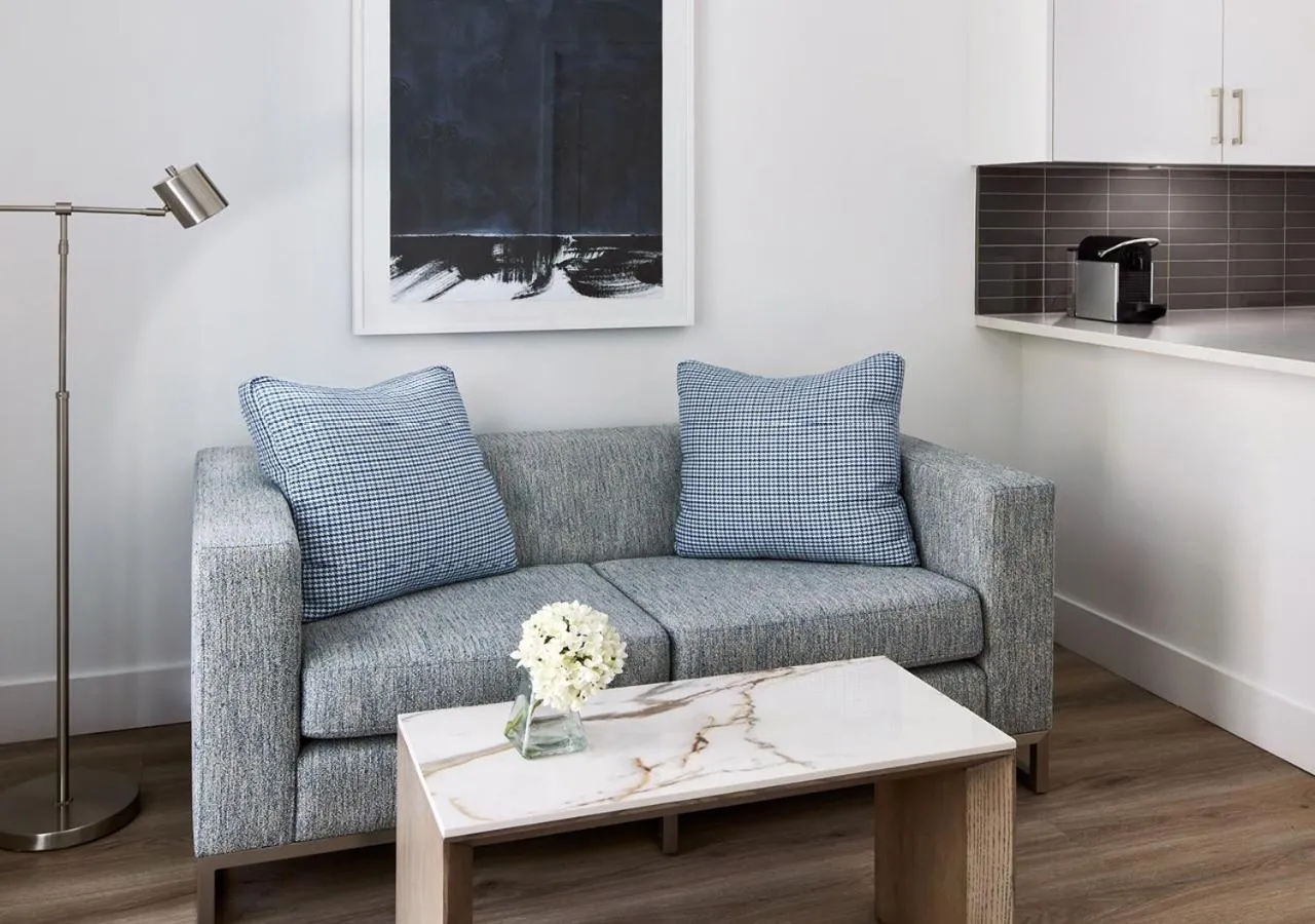 Living room in AKA West Palm