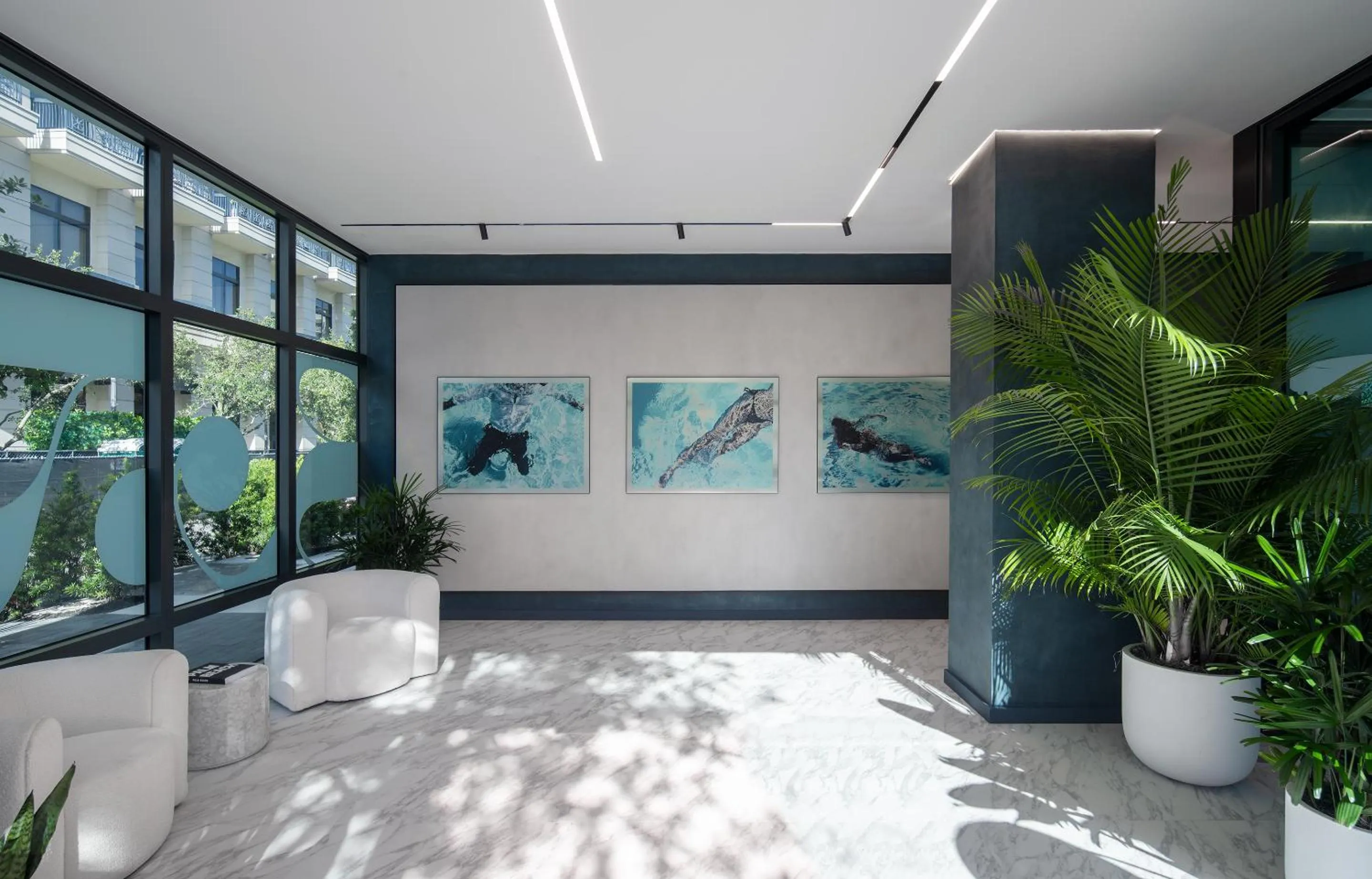 Lobby or reception in AKA West Palm