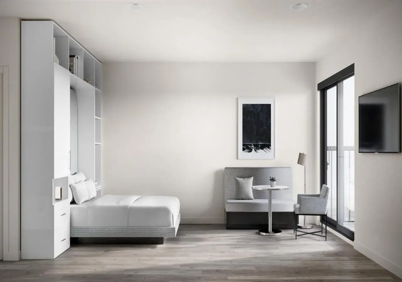 Bedroom, Bed in AKA West Palm Bedroom, Bed in AKA West Palm