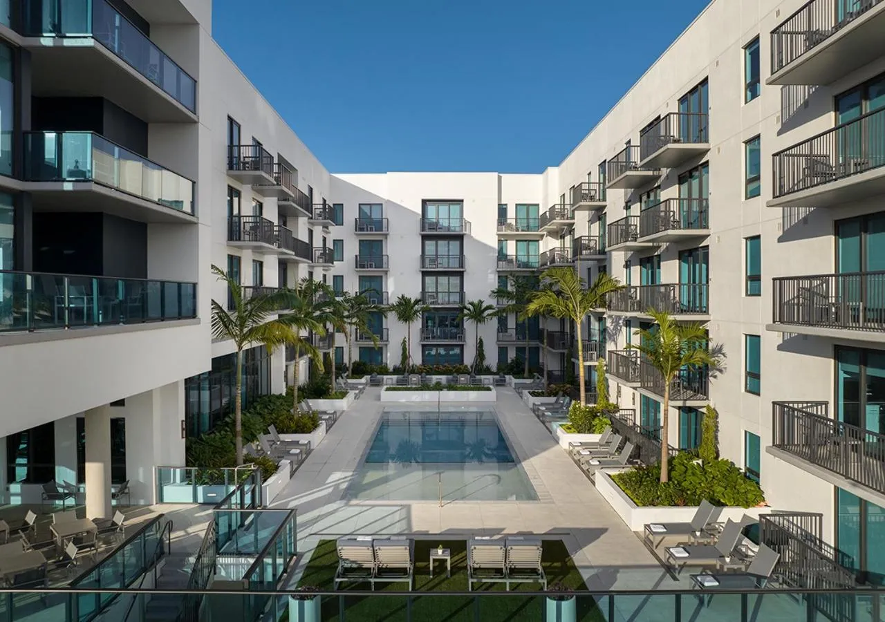 Swimming pool in AKA West Palm