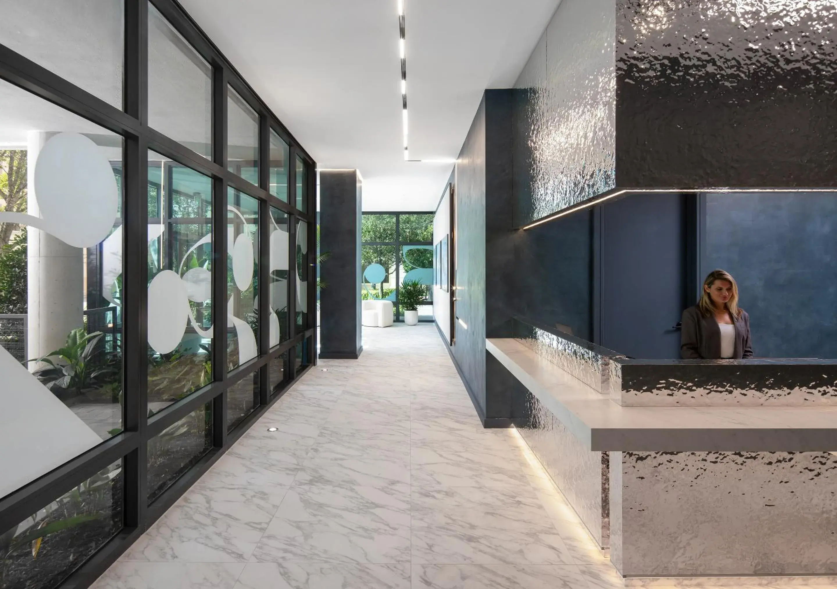 Lobby or reception in AKA West Palm Lobby or reception in AKA West Palm