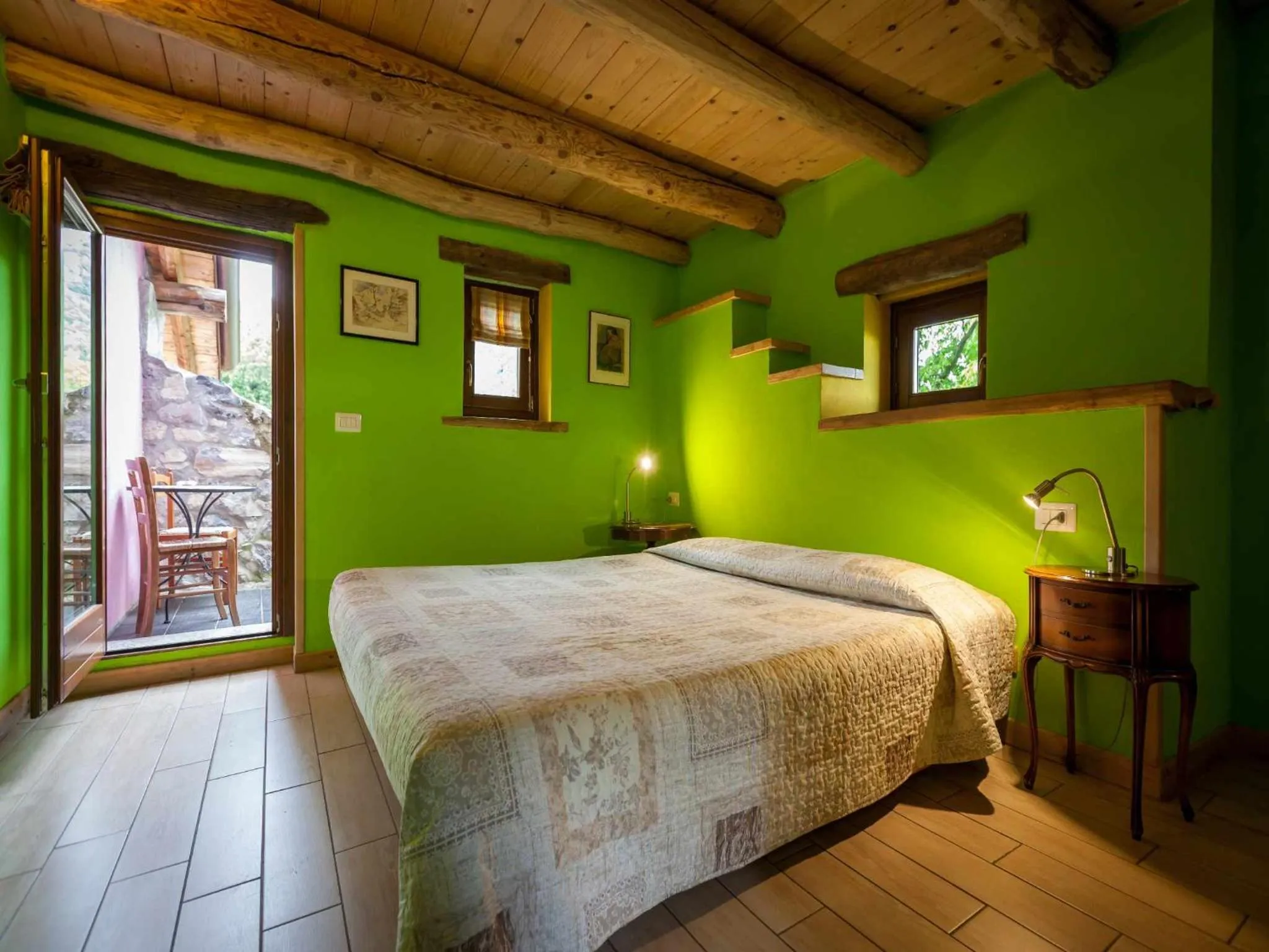 Bed in Agriturismo Al Marnich