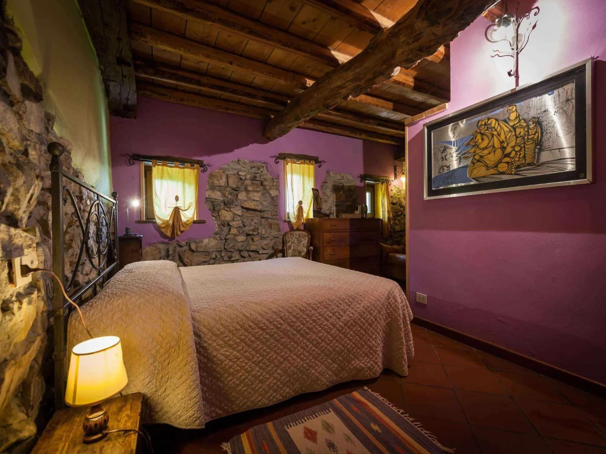 Bed in Agriturismo Al Marnich