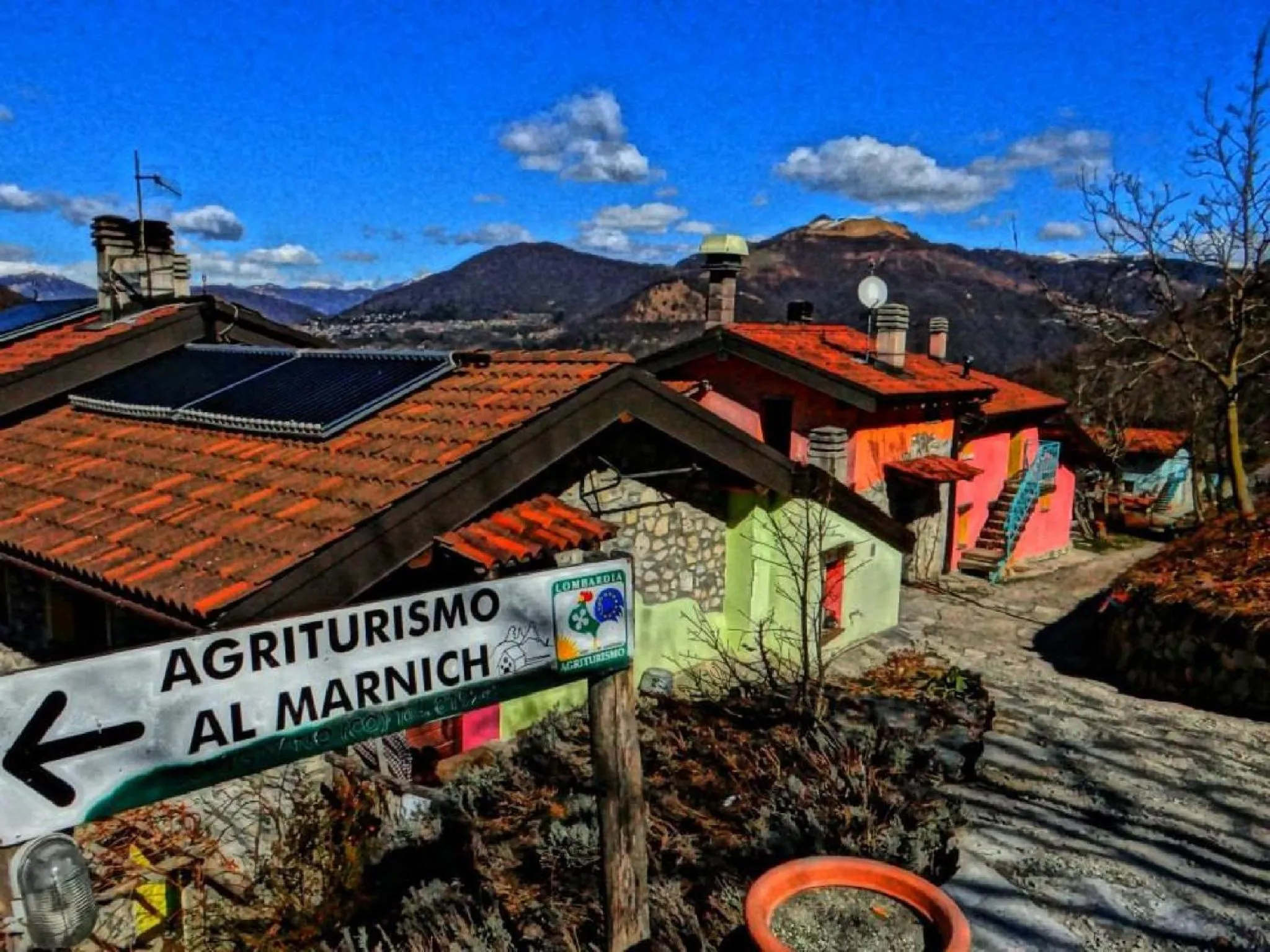 Property building in Agriturismo Al Marnich