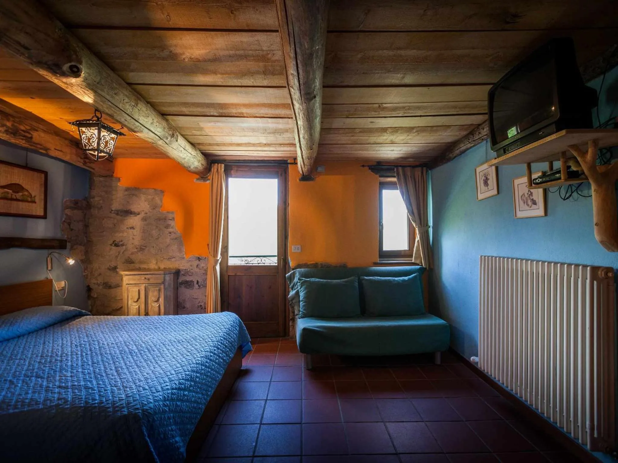 Bed in Agriturismo Al Marnich