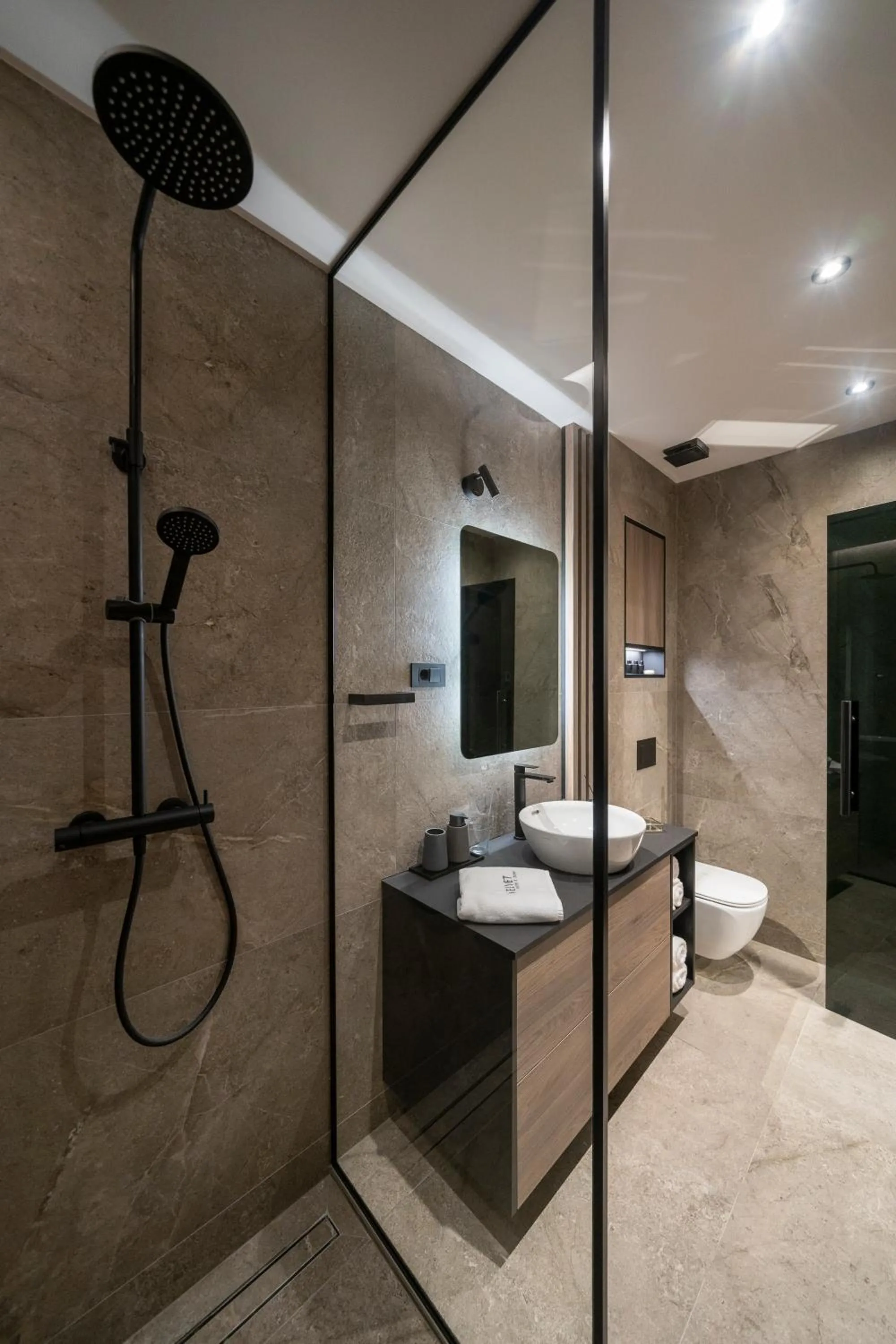 Toilet in VELVET rooms & more