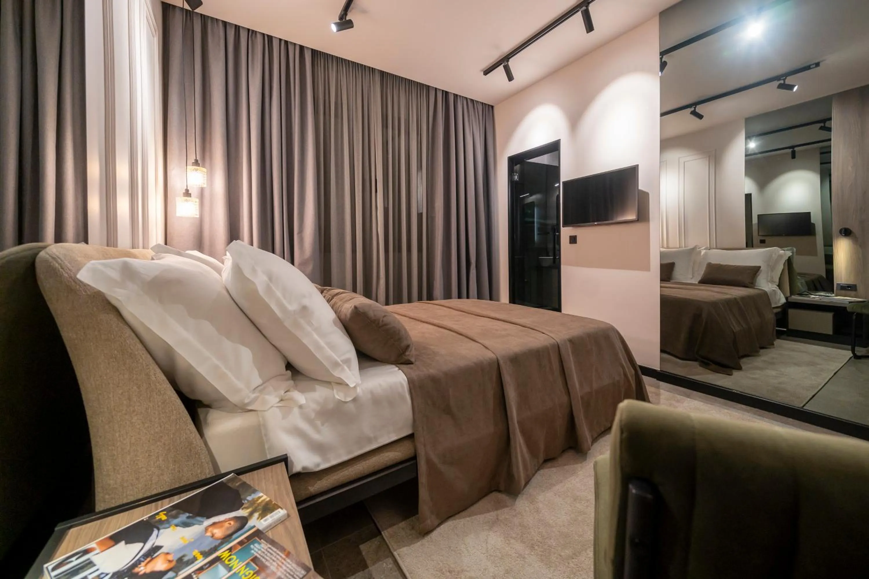 Photo of the whole room, Bed in VELVET rooms & more