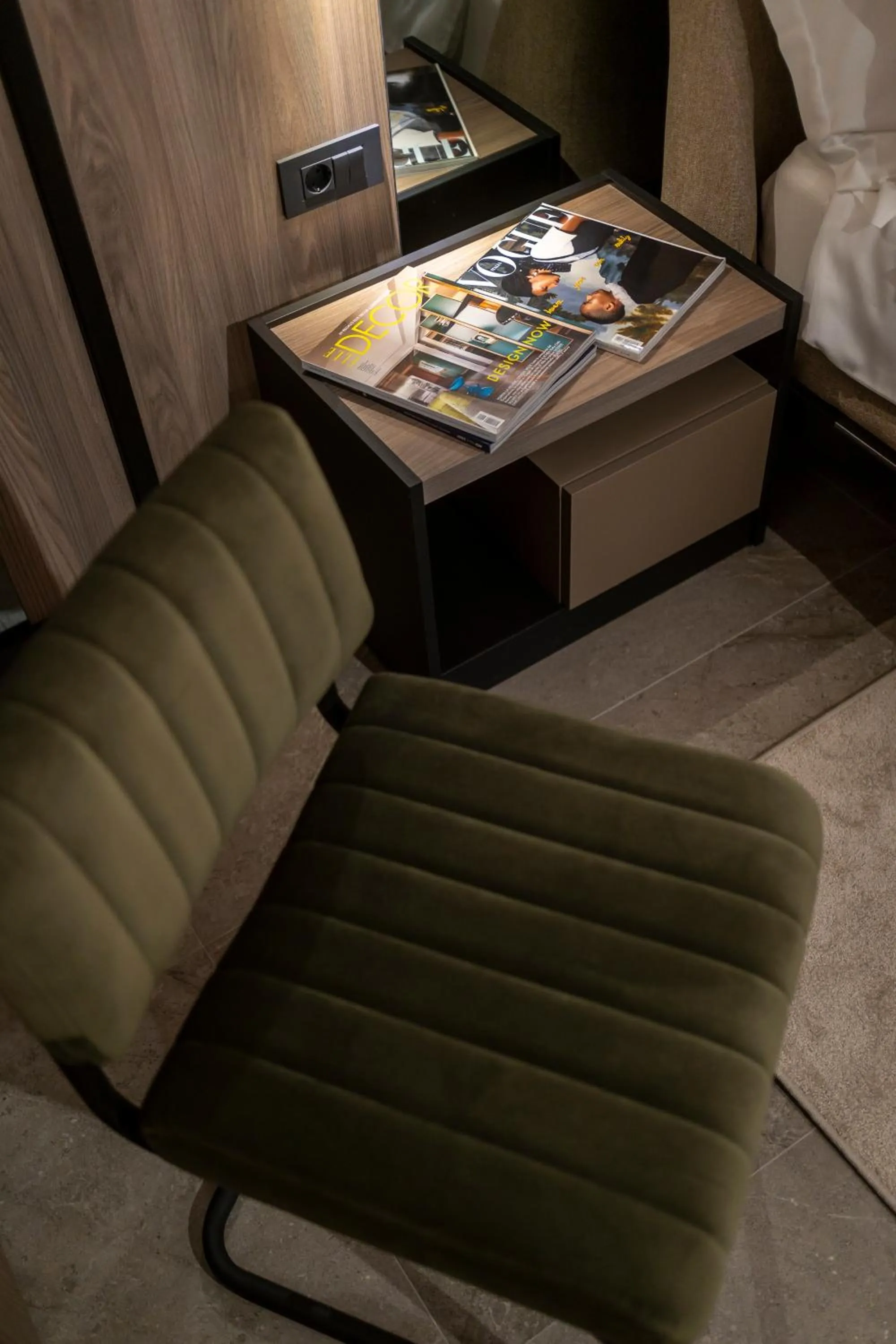 Seating area in VELVET rooms & more