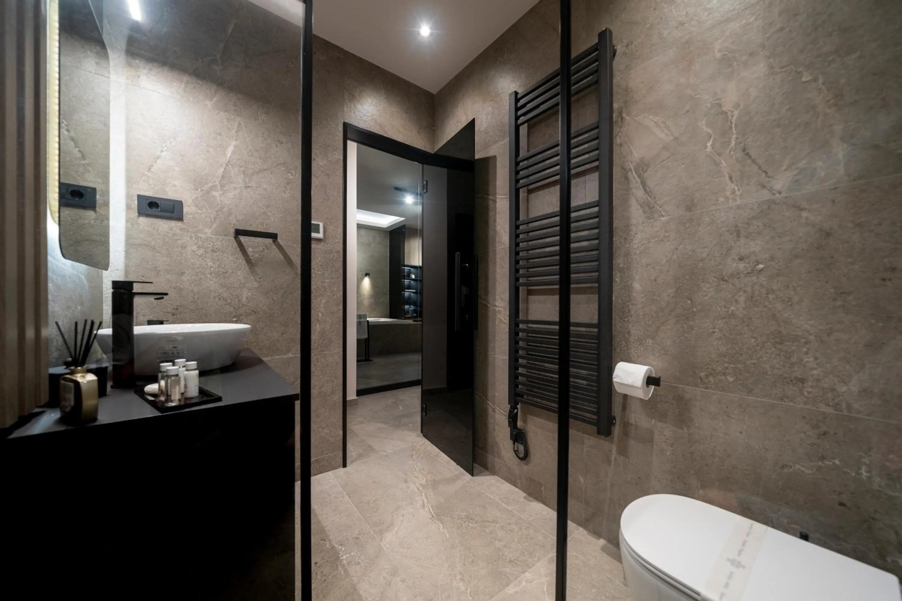 Toilet in VELVET rooms & more