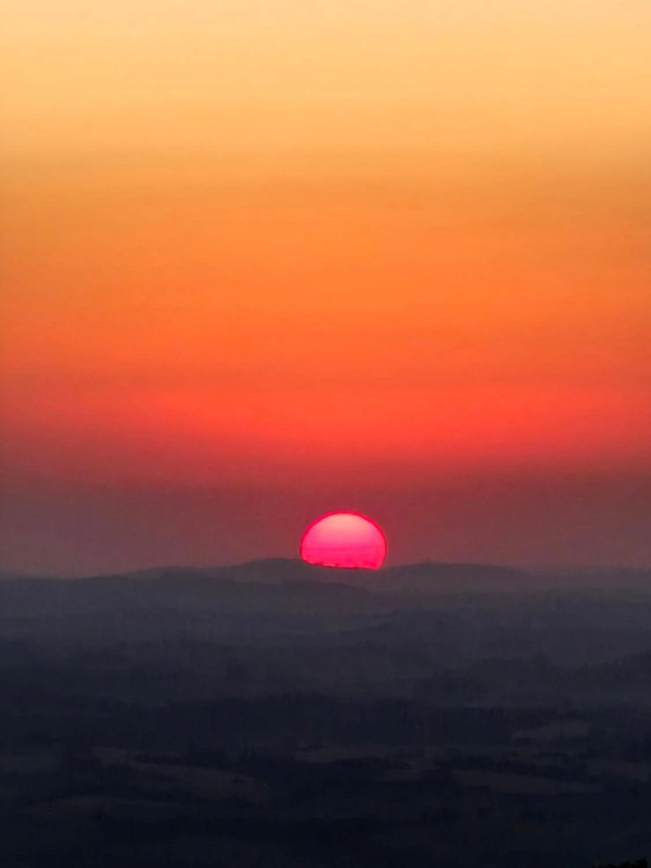 Sunset in Pousada Reino Encantado - São Thomé das Letras - Minas Gerais