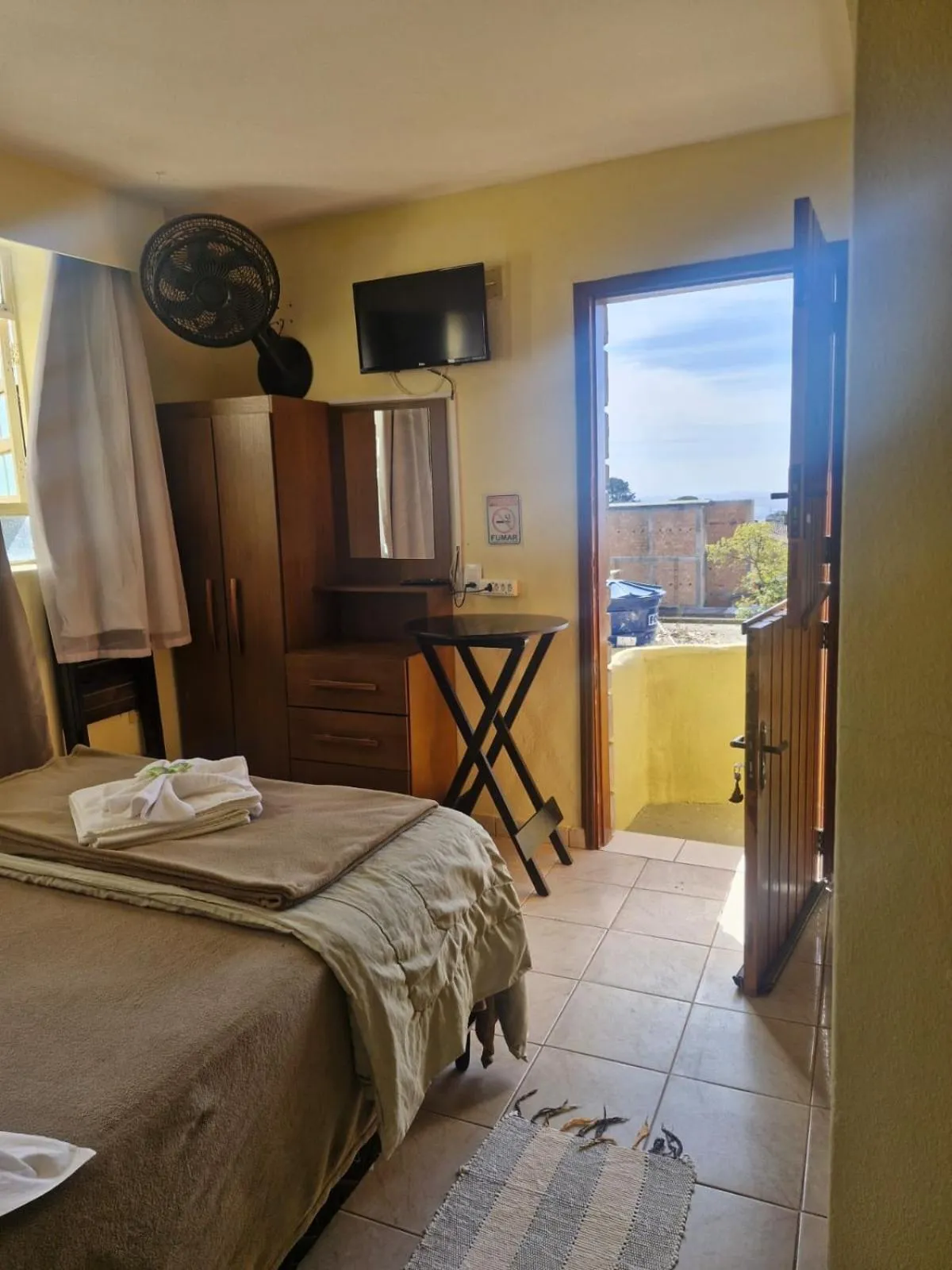 Bed in Pousada Reino Encantado - São Thomé das Letras - Minas Gerais