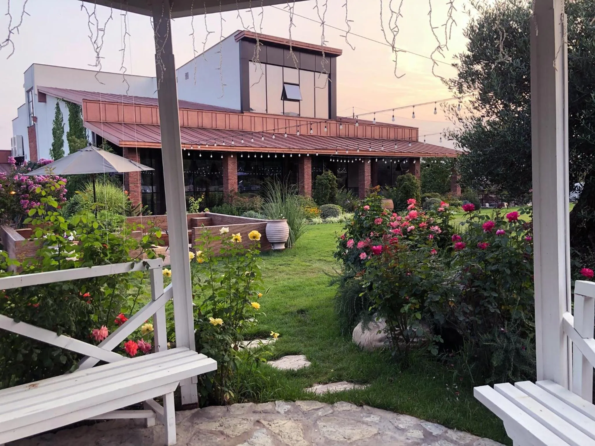 Garden in Giuaani Winery