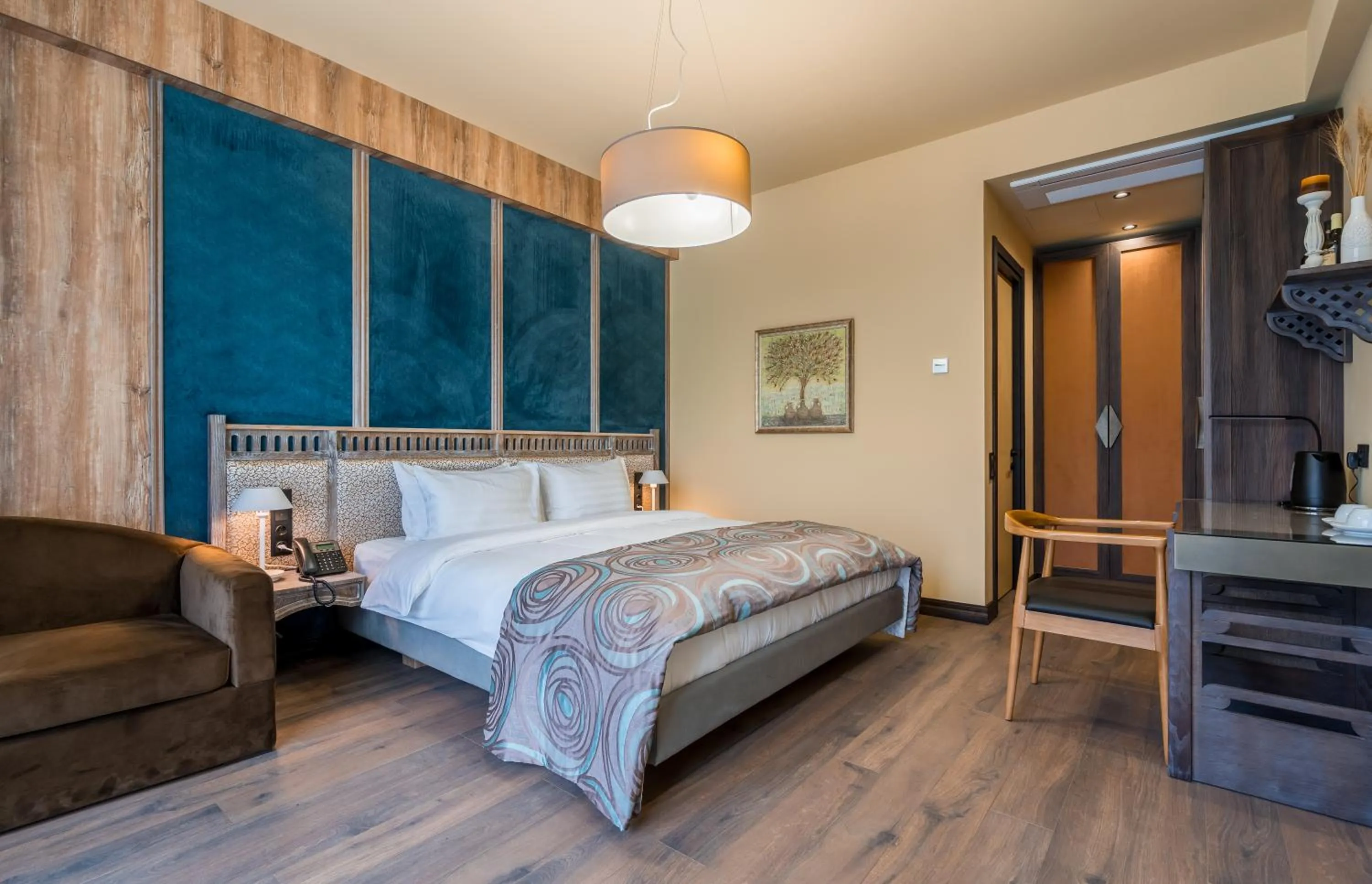 Bed in Giuaani Winery