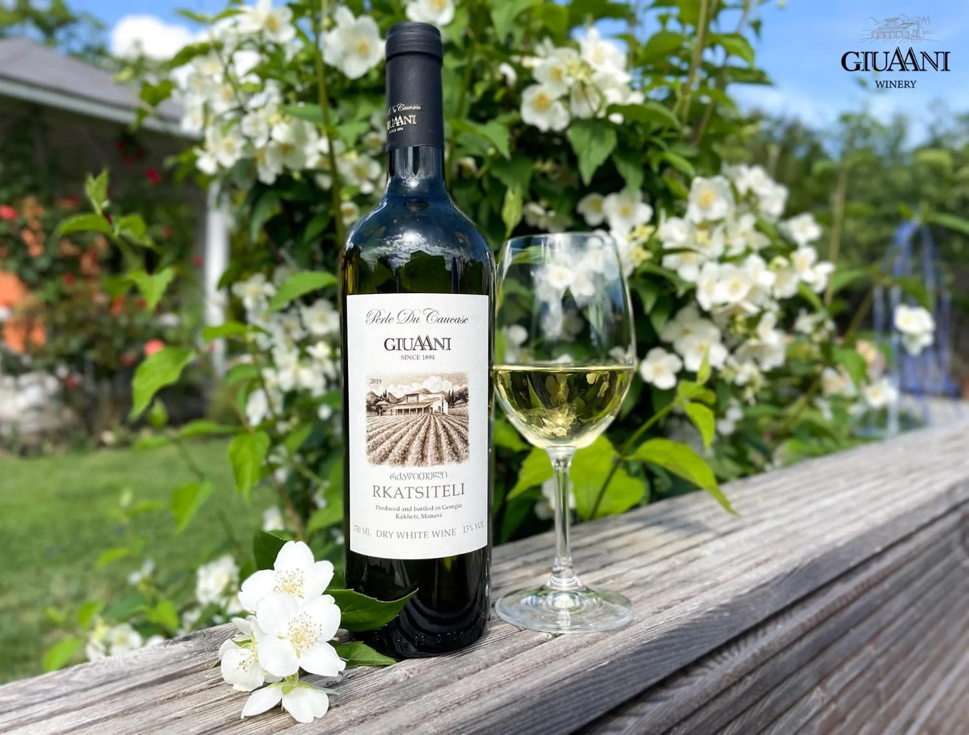 Garden in Giuaani Winery