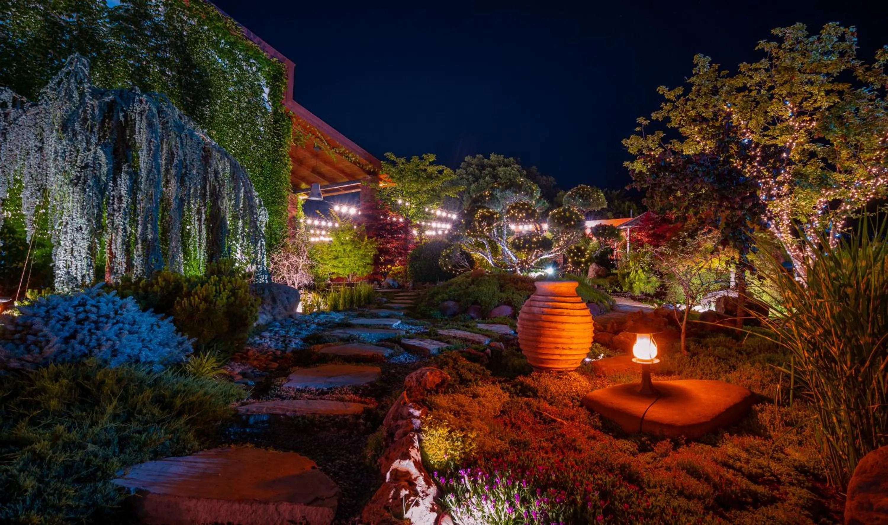 Garden in Giuaani Winery