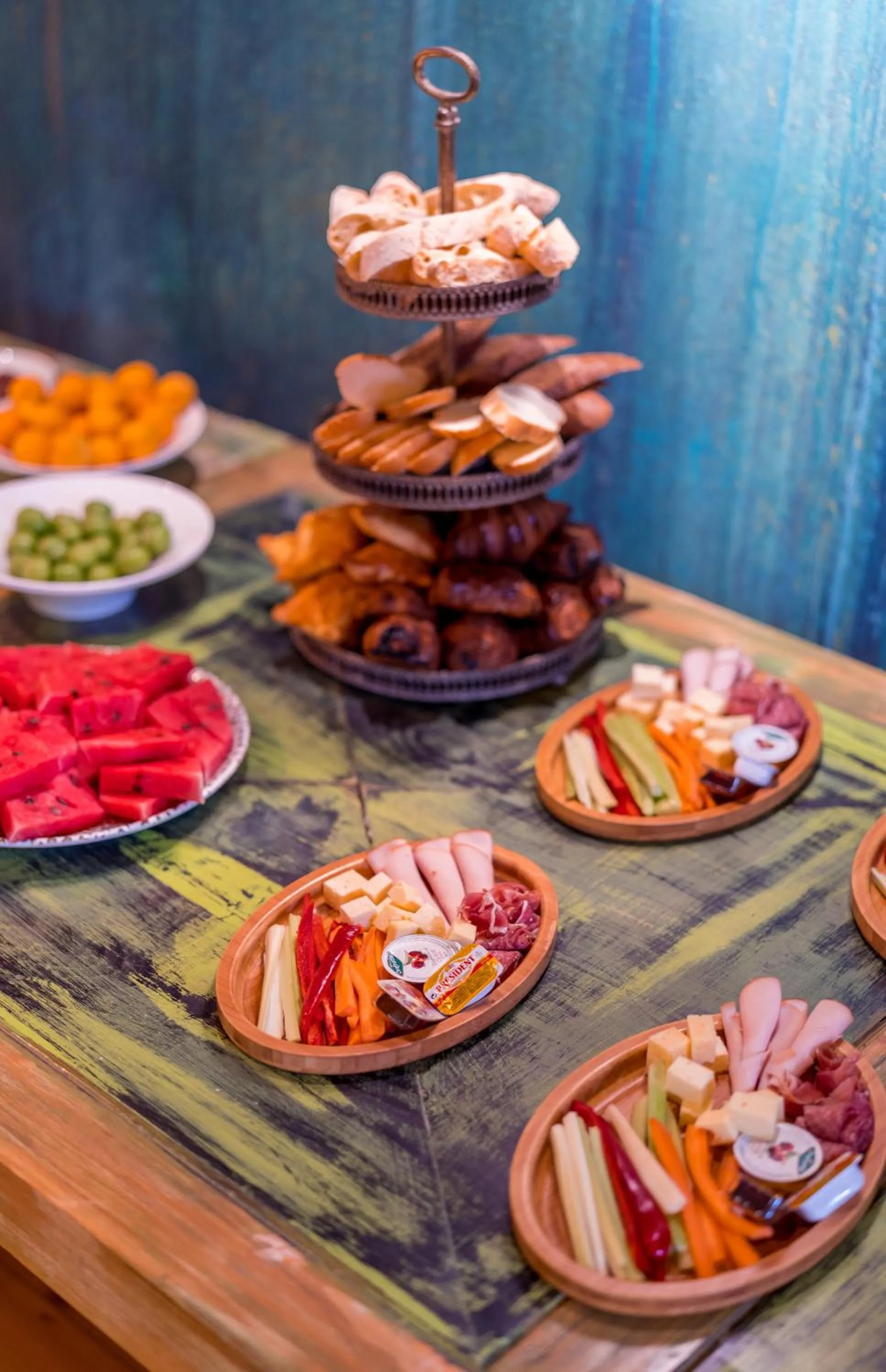 Buffet breakfast in Giuaani Winery