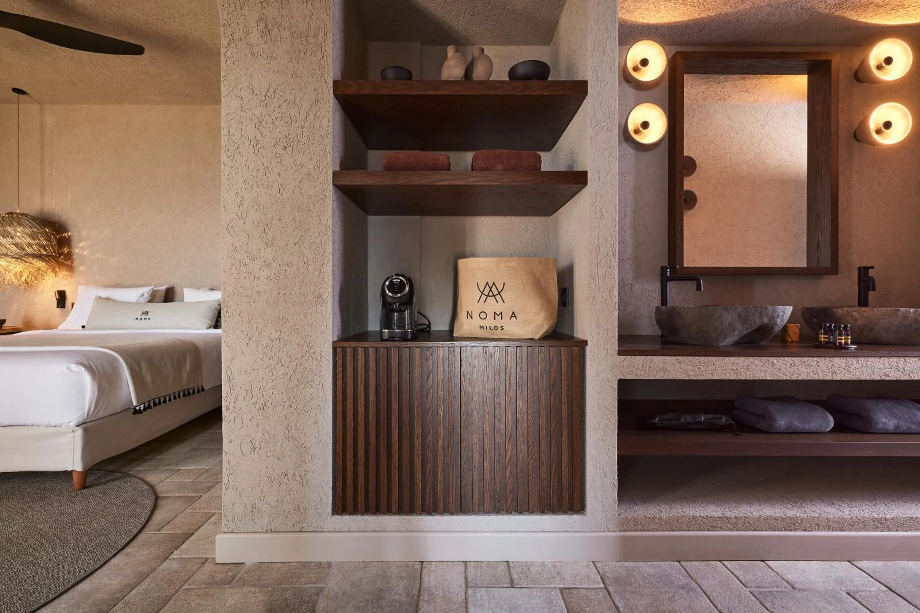 Photo of the whole room, Bed in Noma Milos - Delmar Collection