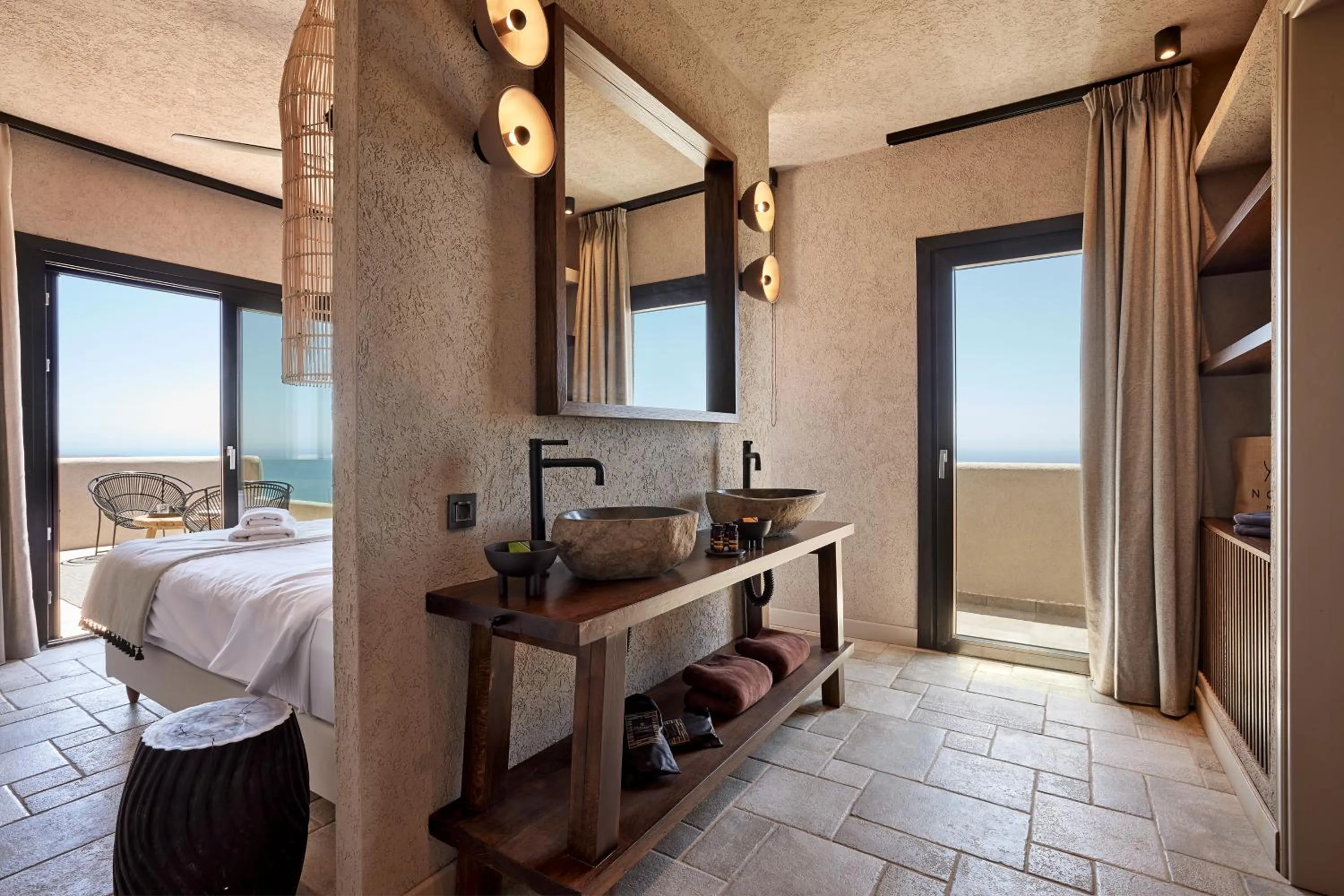 Photo of the whole room, Bed in Noma Milos - Delmar Collection