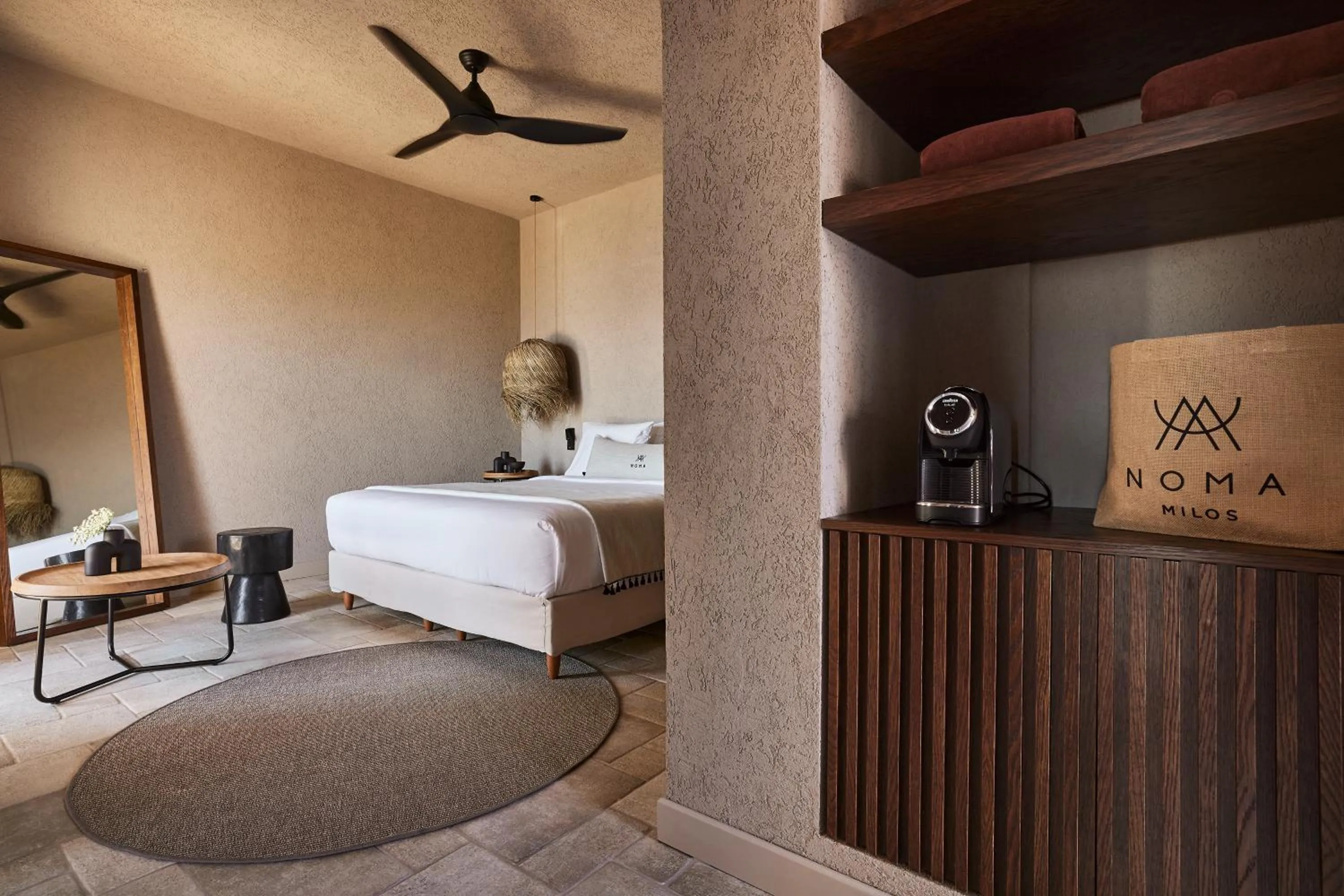 Photo of the whole room, Bed in Noma Milos - Delmar Collection